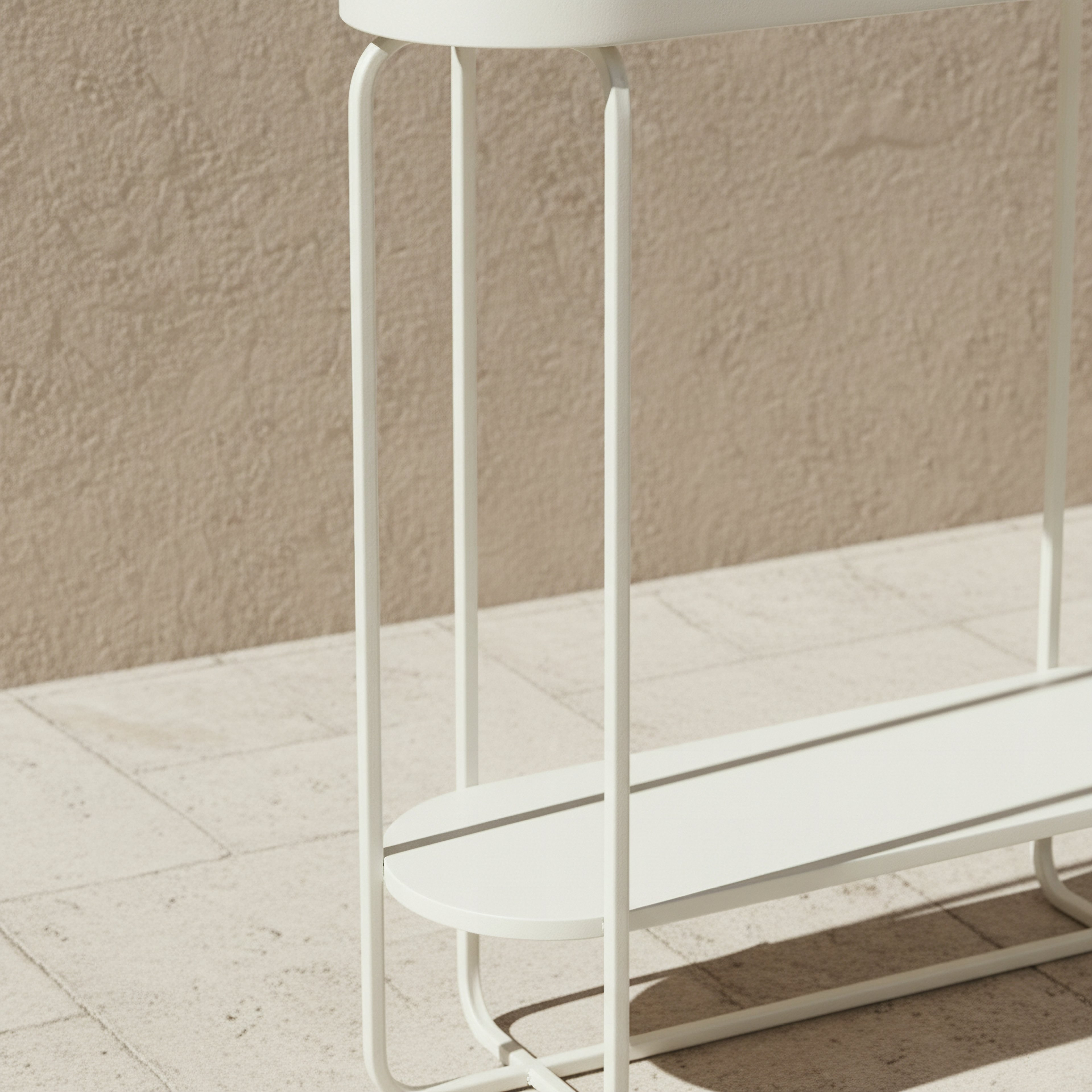 Hazel Metal Planter Stand - 65 cm-household-gardenandoutdoor-trellisandstands-plantstands-image-2