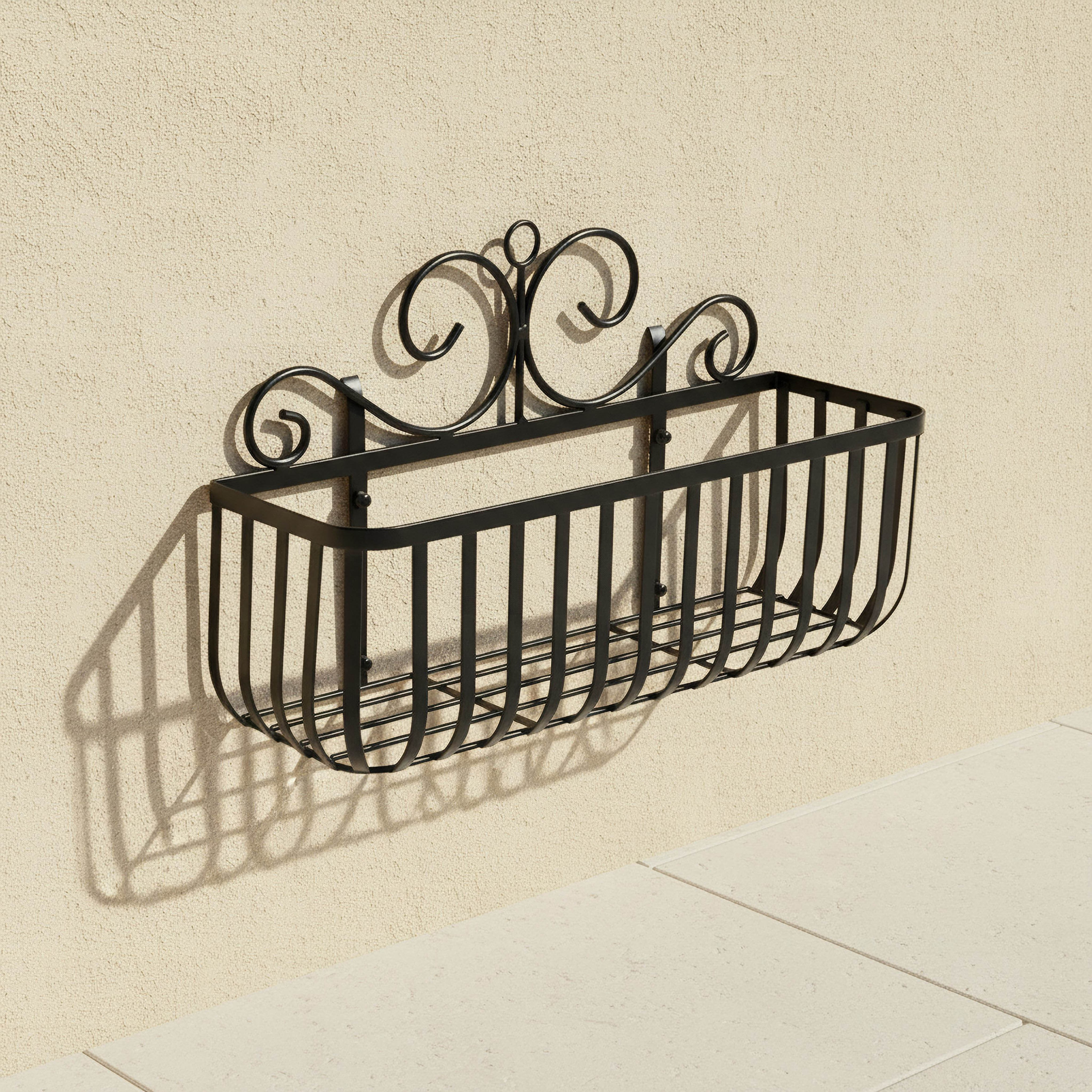 Sequia Metal Planter - 28 cm-household-gardenandoutdoor-potsandplanters-hangingplanters-image-1