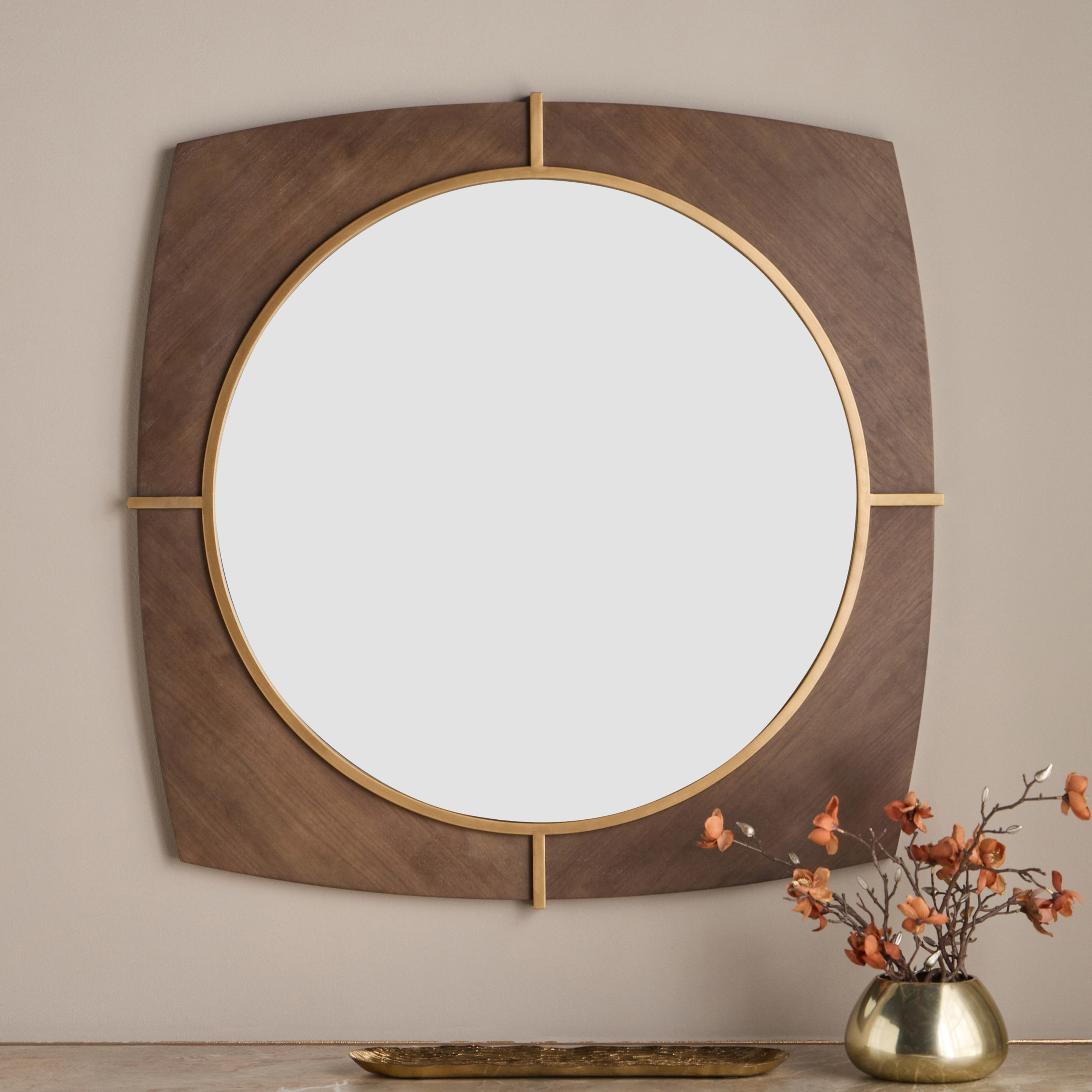 مرآة حائط - فيلورا - 100x100 سم-household-walldecorandmirrors-mirrors-wallmirrors-image-3