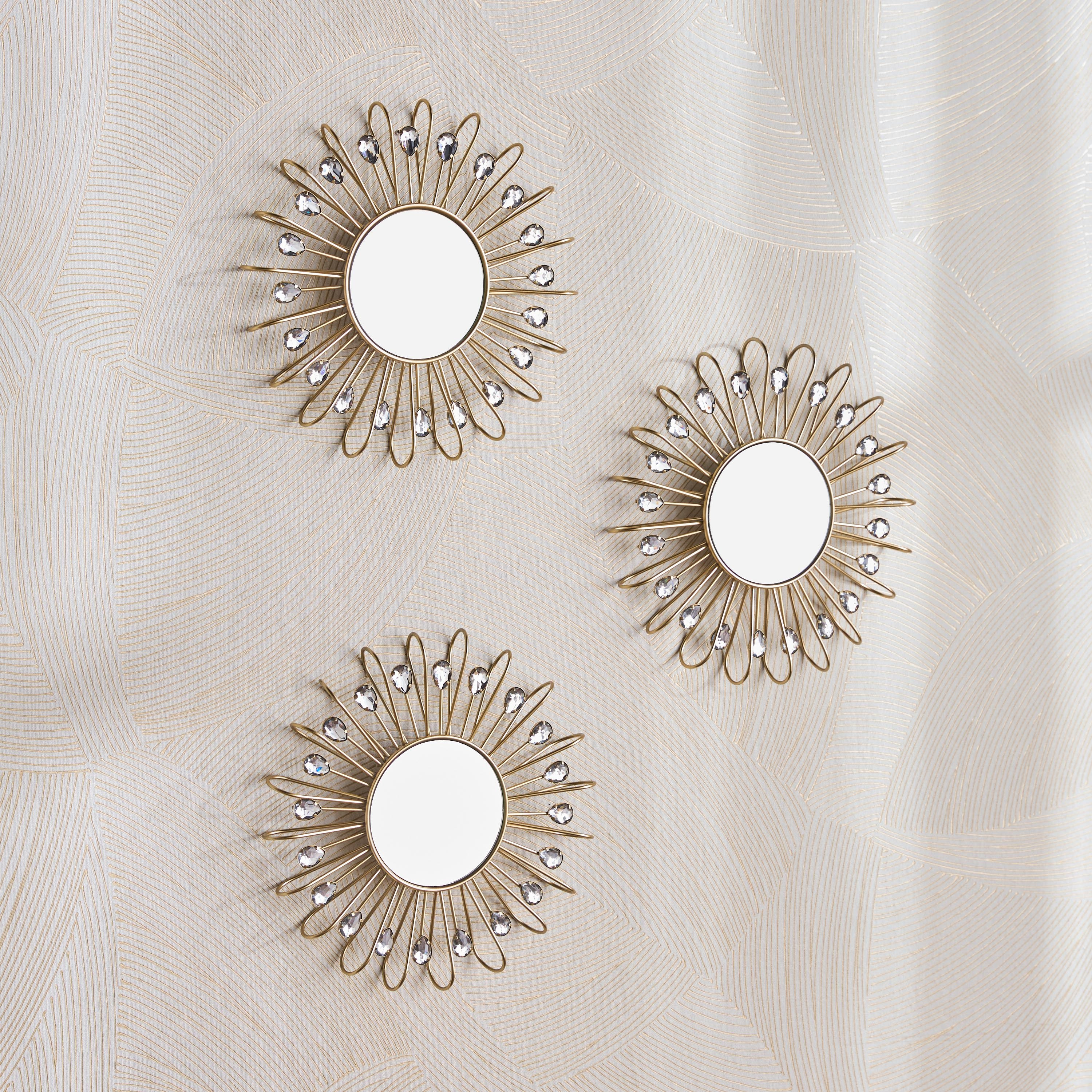 Murmur Mirrored Wall Accent - Set of 3