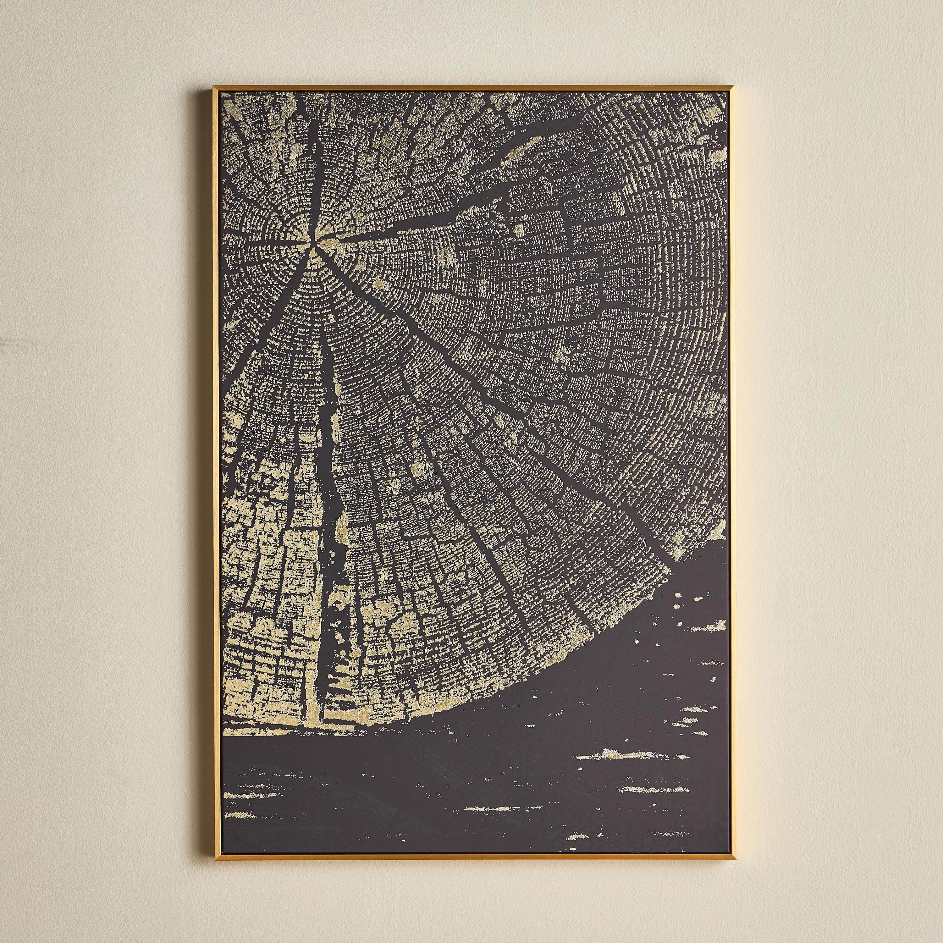Splice Framed Canvas Wall Art - 82x122 cm