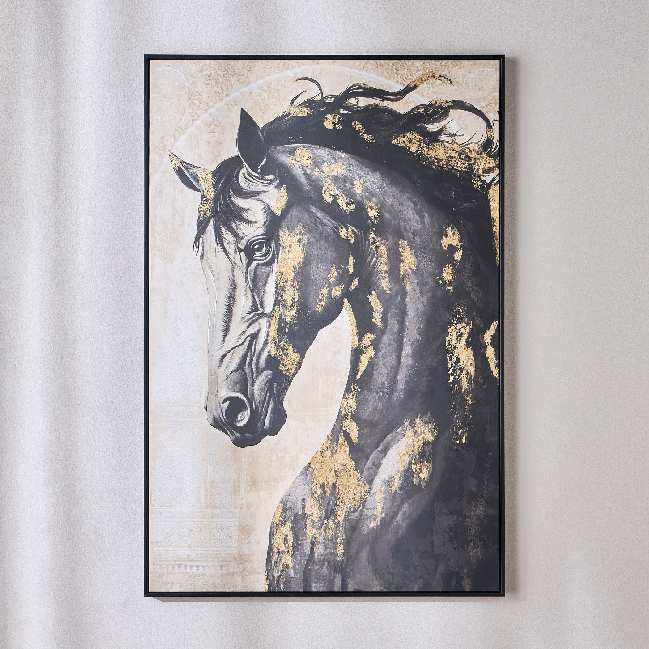 Majesty Framed Canvas Wall Art - 80x120 cm