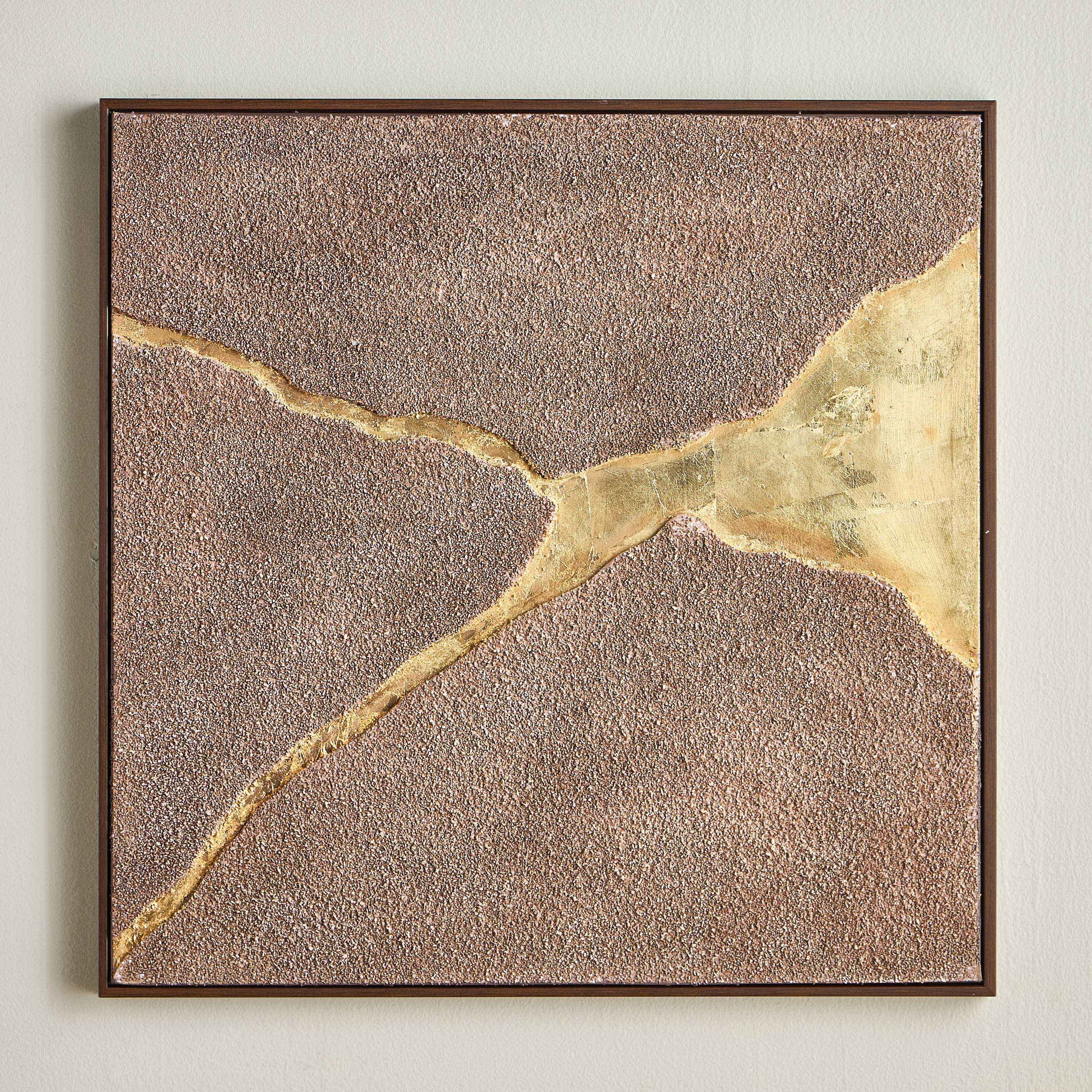 Surge Oil Painting Framed Canvas Wall Art - 80x80 cm-household-walldecorandmirrors-wallart-image-2