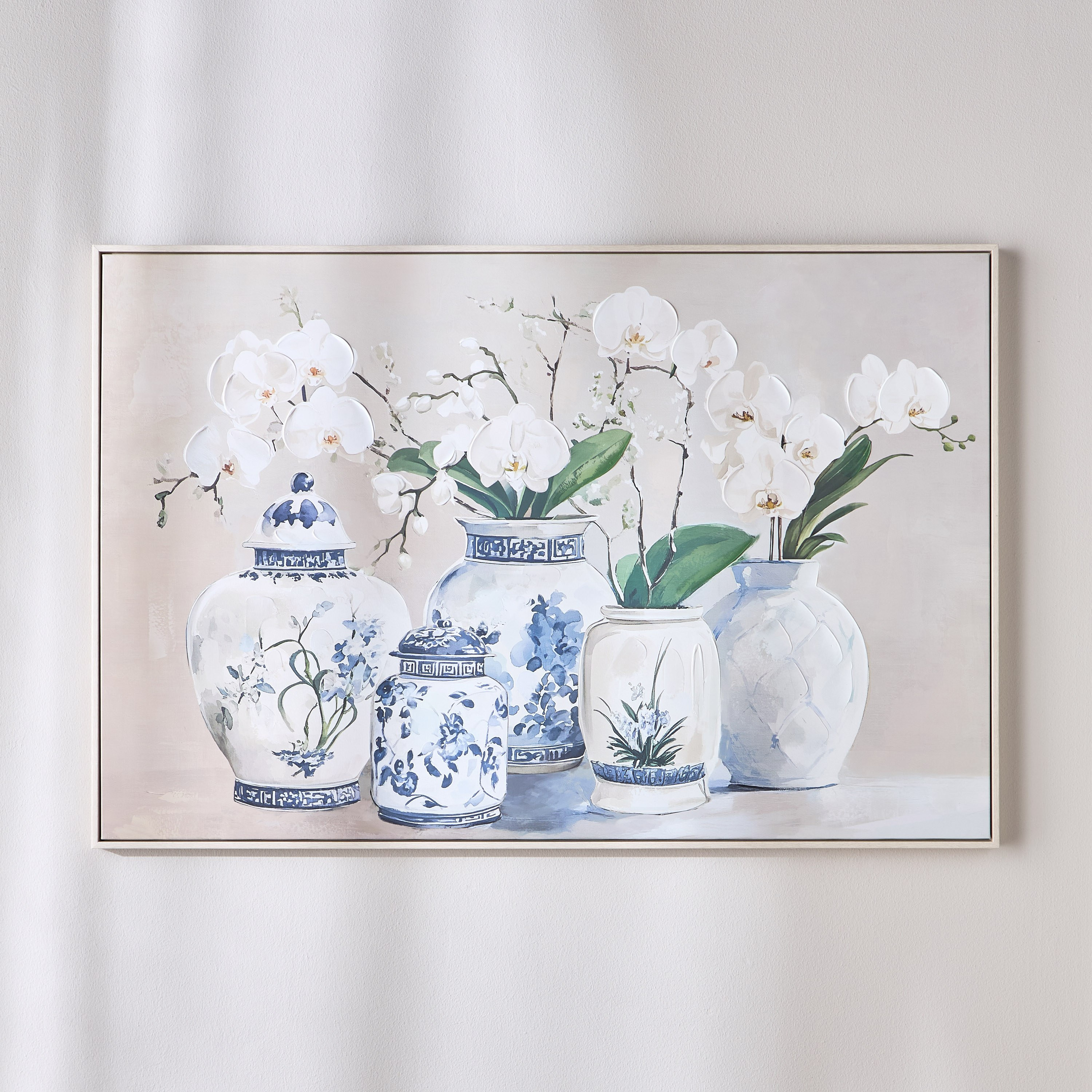 زينة حائط كانفاس مؤطرة - ترانكويل - 120×80 سم-household-walldecorandmirrors-wallart-image-1