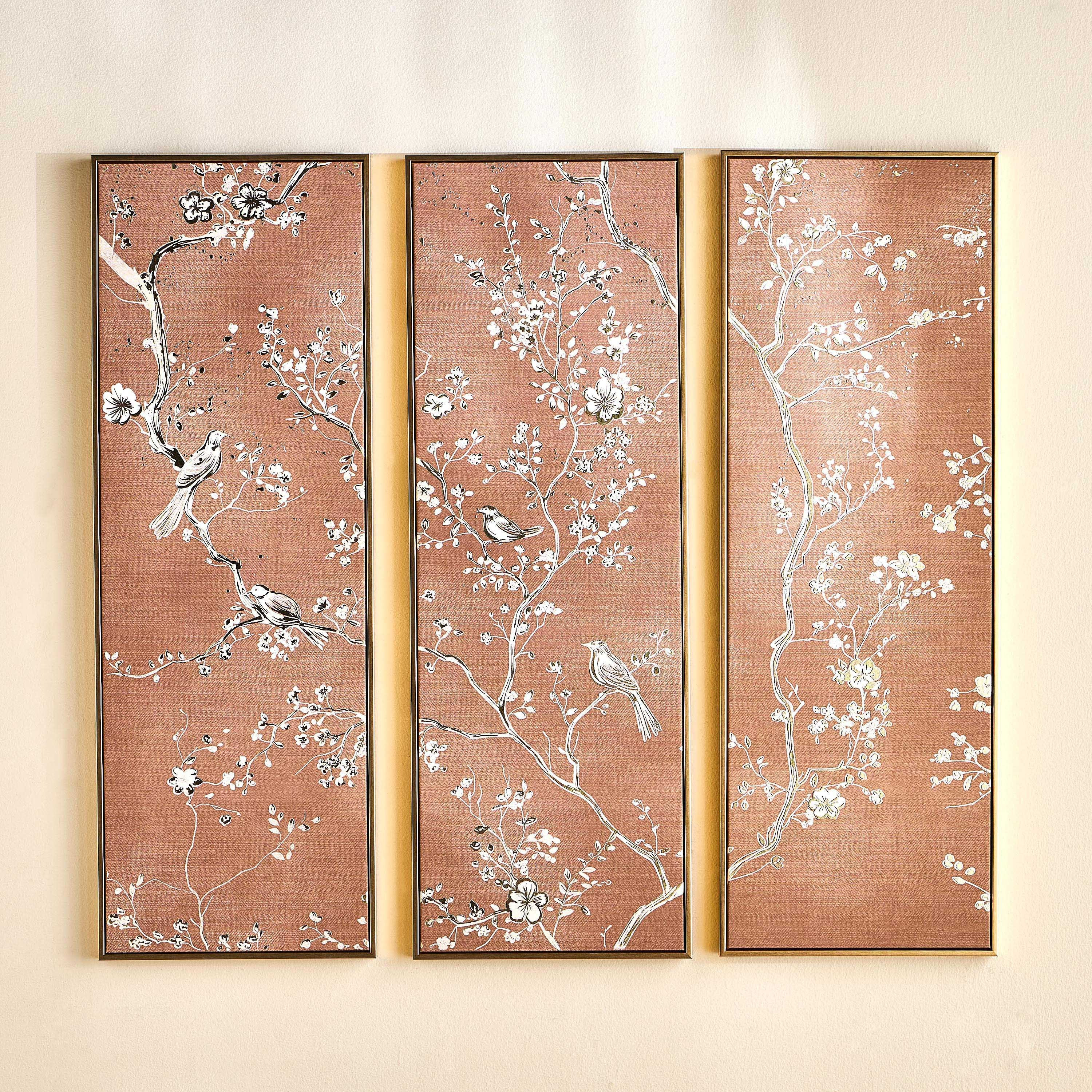 Sway Panel 3-Piece Framed Canvas Wall Art Set - 122.5x127.5 cm-household-walldecorandmirrors-wallart-image-1