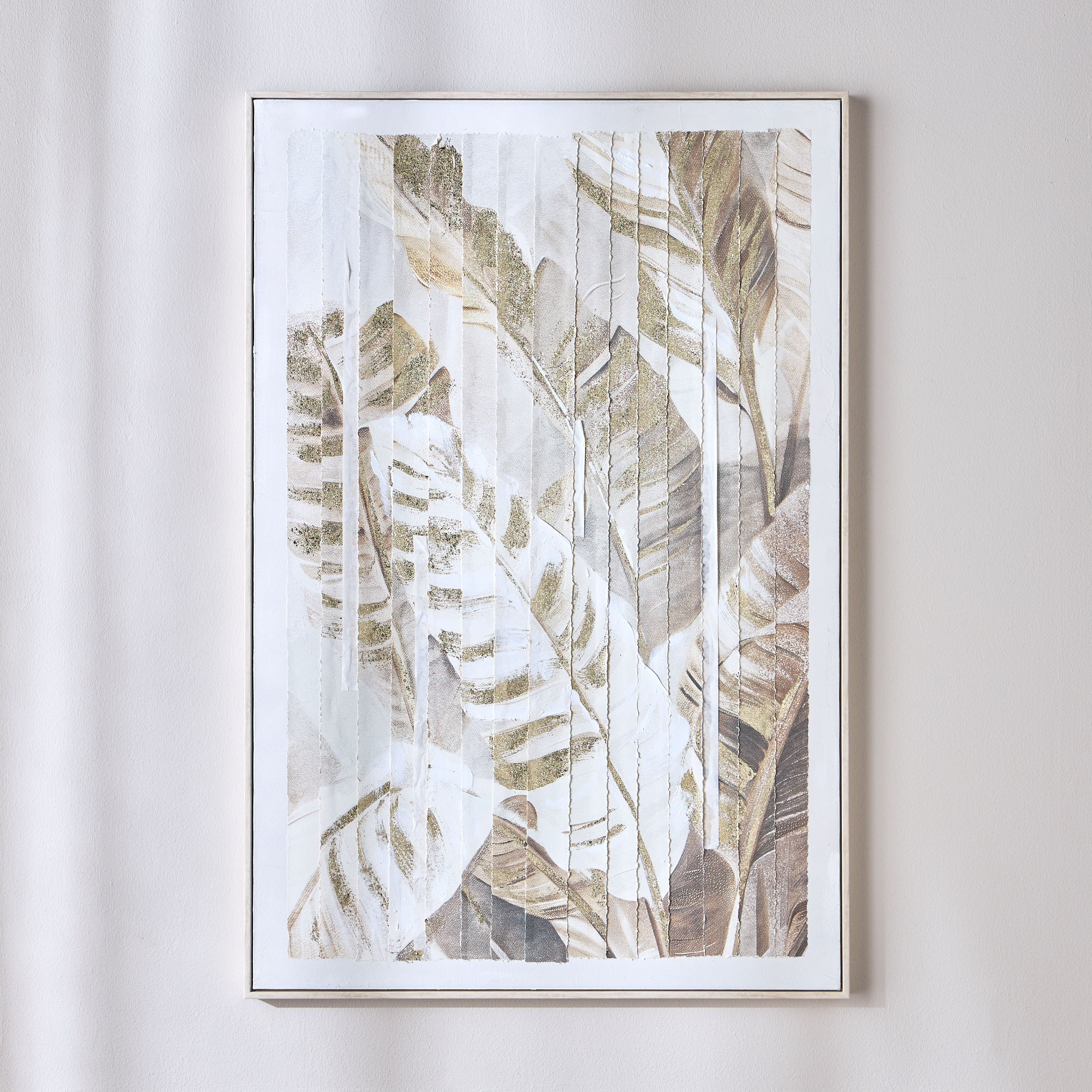 Lush Framed Canvas Oil Painting Wall Art - 80x120 cm