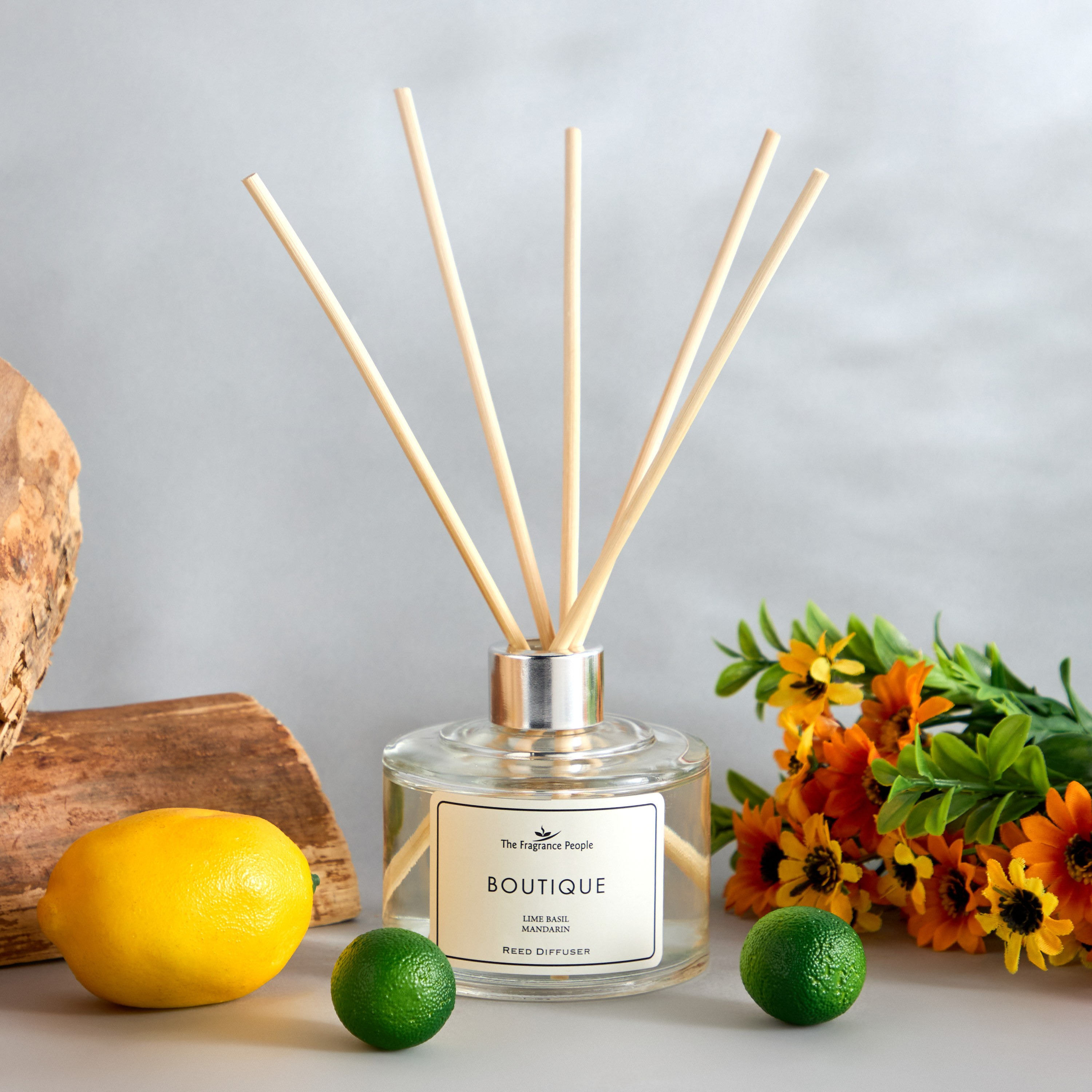 Boutique Lime Basil Mandarin Diffuser - 200 ml-household-homefragrance-reeddiffusers-image-1