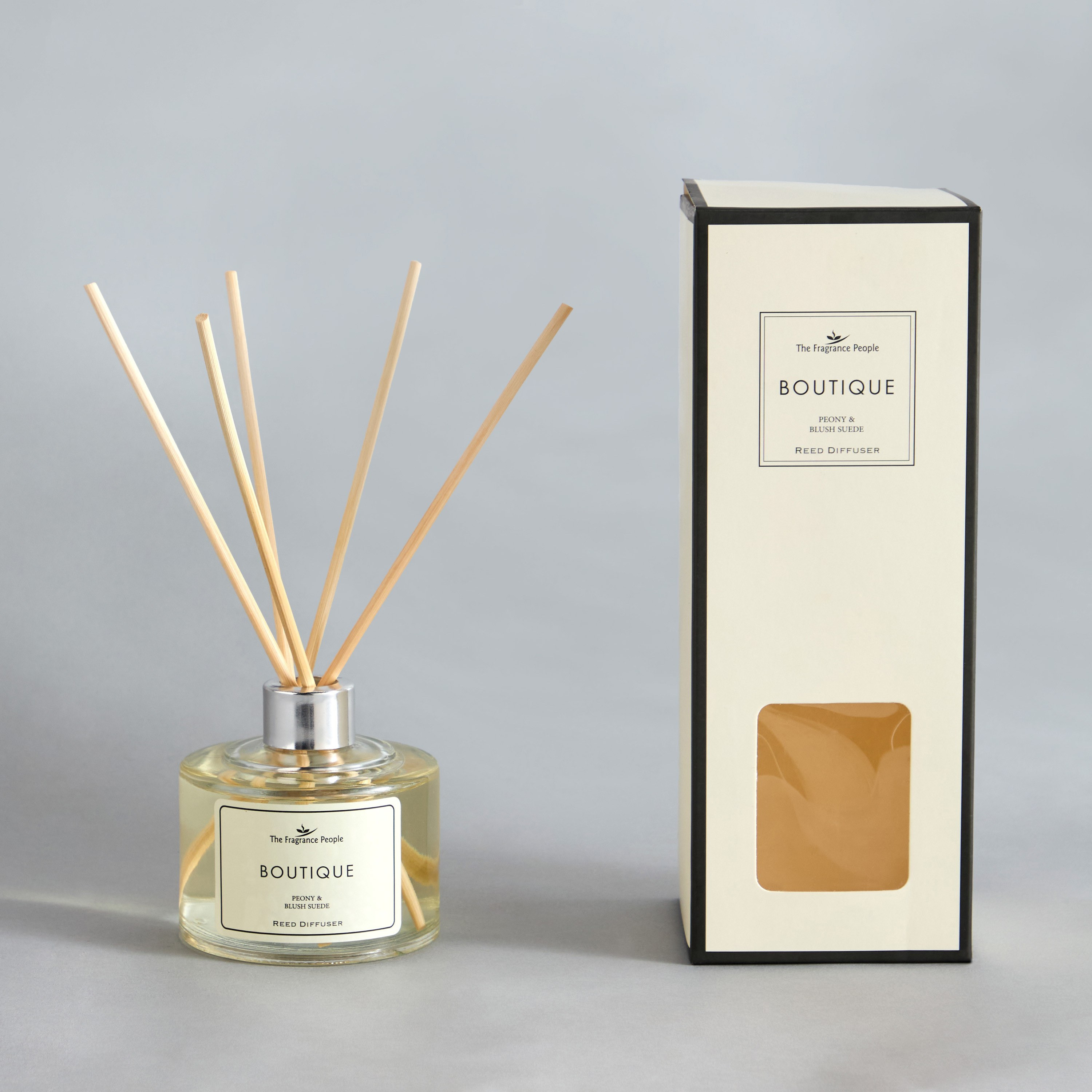 Boutique Peony & Blush Suede Diffuser - 200 ml-household-homefragrance-reeddiffusers-image-2