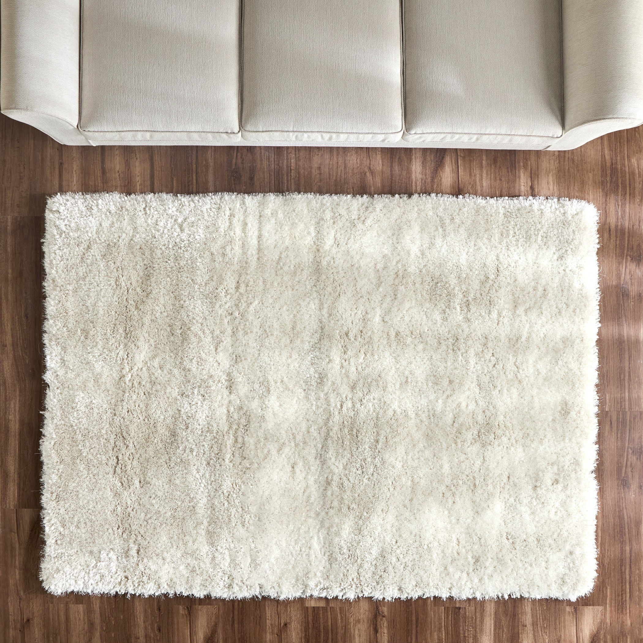 سجادة فرو ناعمة مصنوعة يدويا - سنو - 160x230 سم-household-rugsandcarpets-rugs-image-2