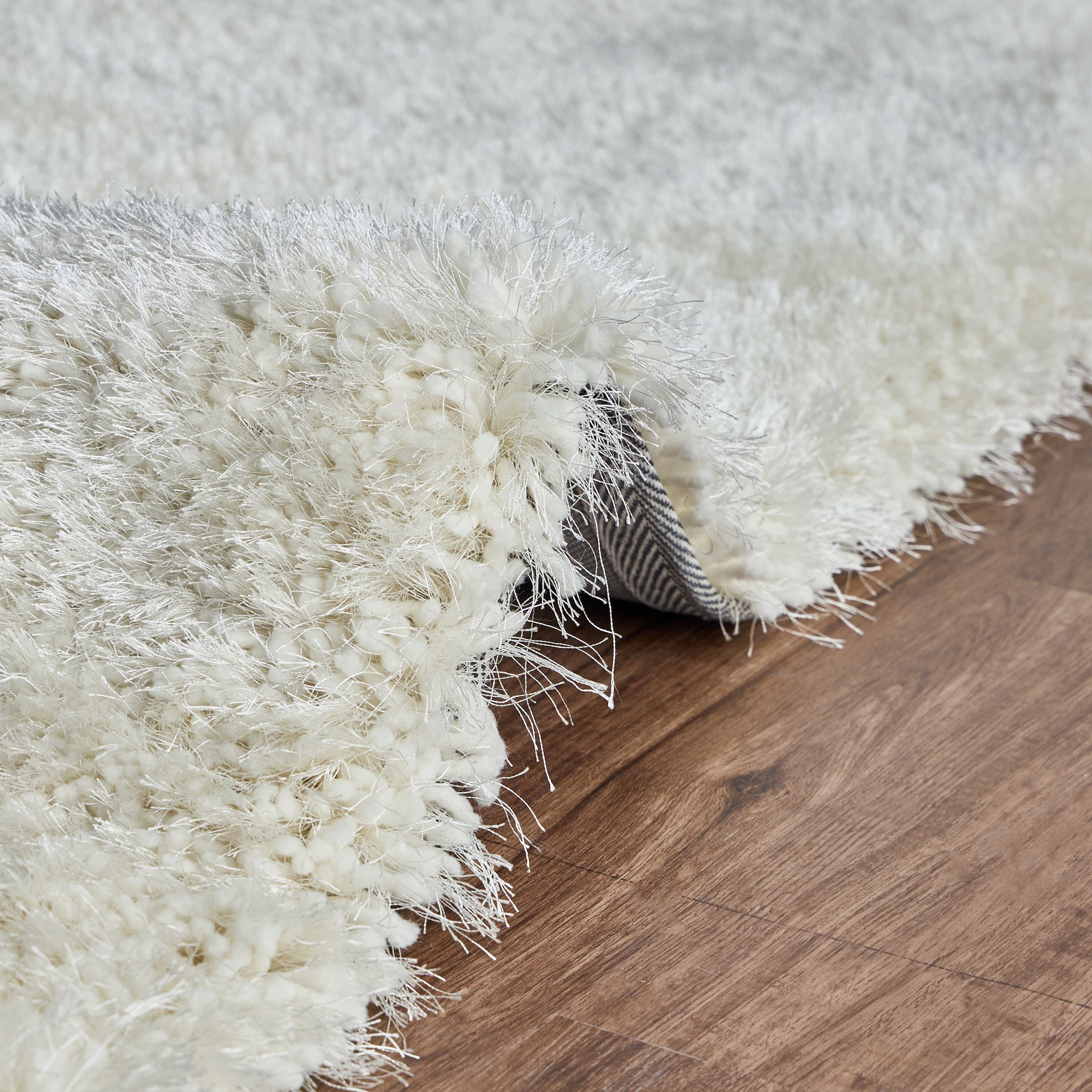 سجادة فرو ناعمة مصنوعة يدويا - سنو - 160x230 سم-household-rugsandcarpets-rugs-image-4