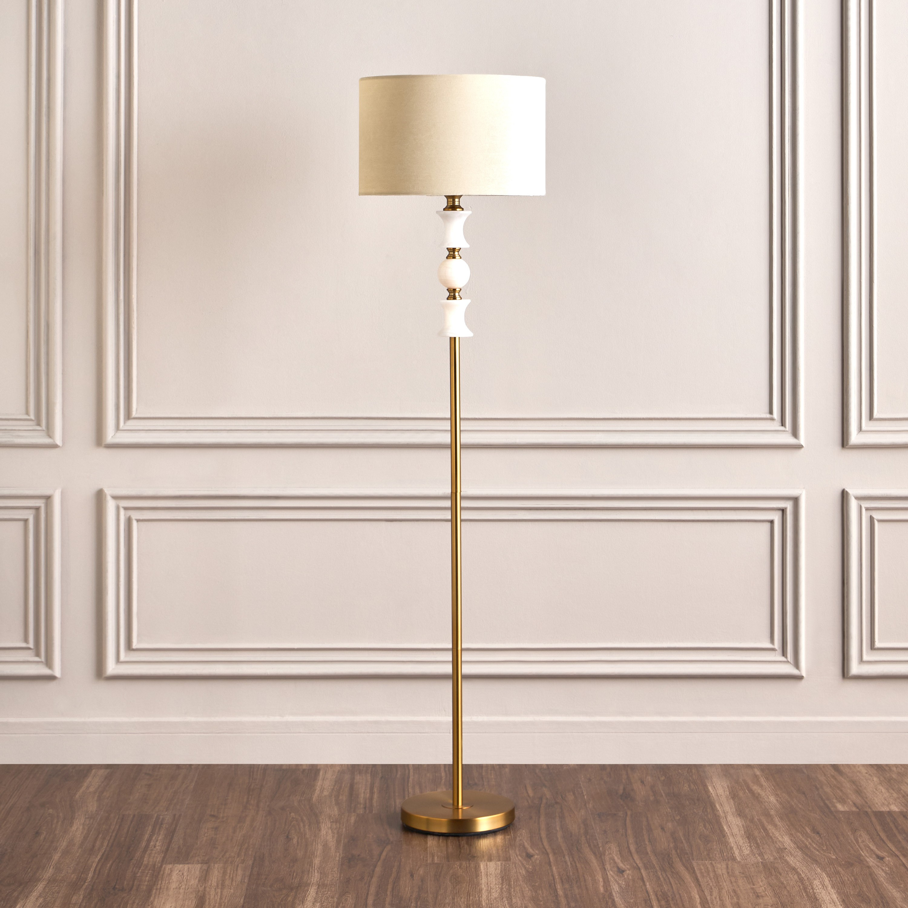 مصباح أرضية رخامي - فريتز - 162 سم-household-lighting-floorlamps-image-1