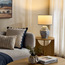 مصباح طاولة سيراميك - بودري - 49.5 سم-household-lighting-tableanddesklamps-image-1