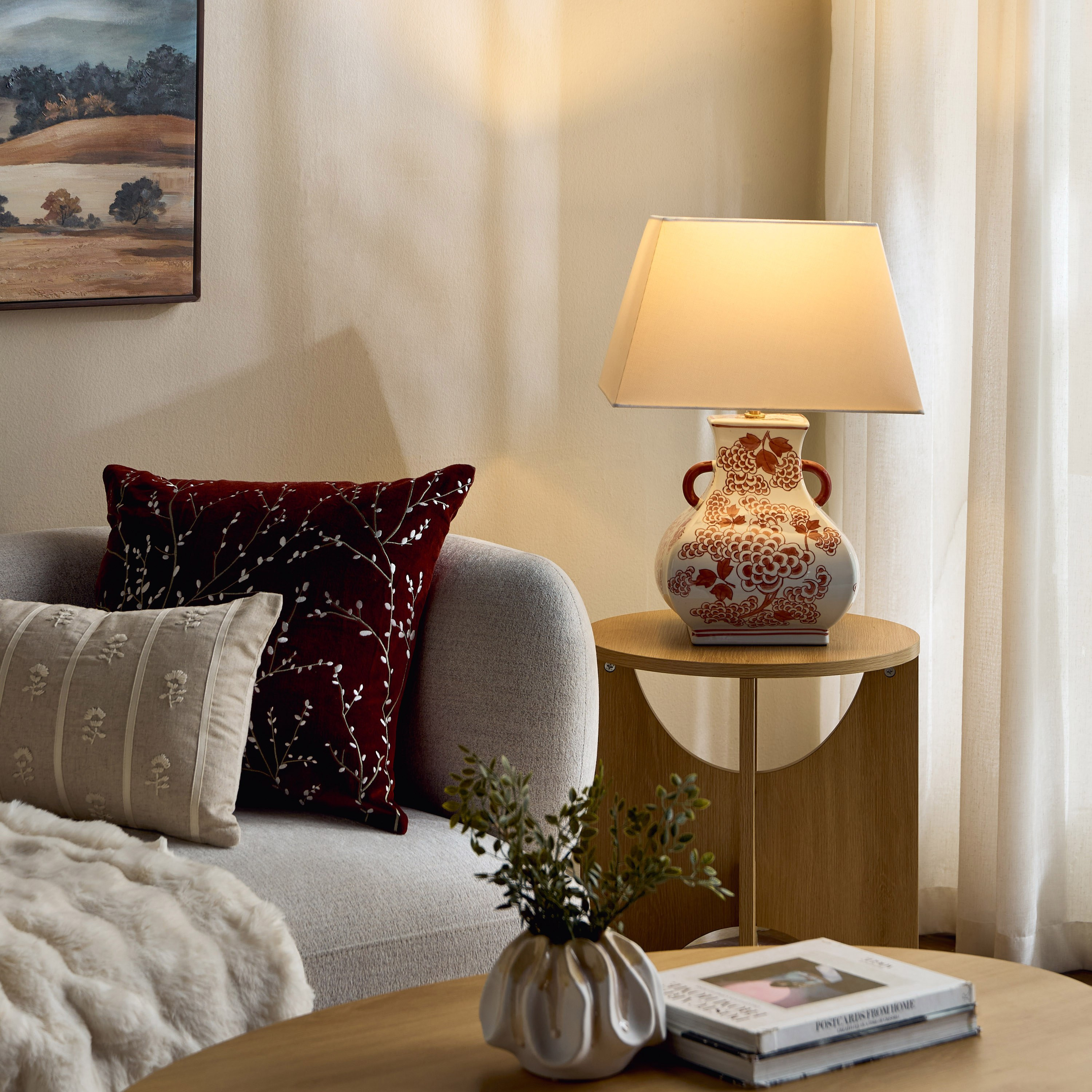 Olov Ceramic Table Lamp - 56 cm-household-lighting-tableanddesklamps-image-5