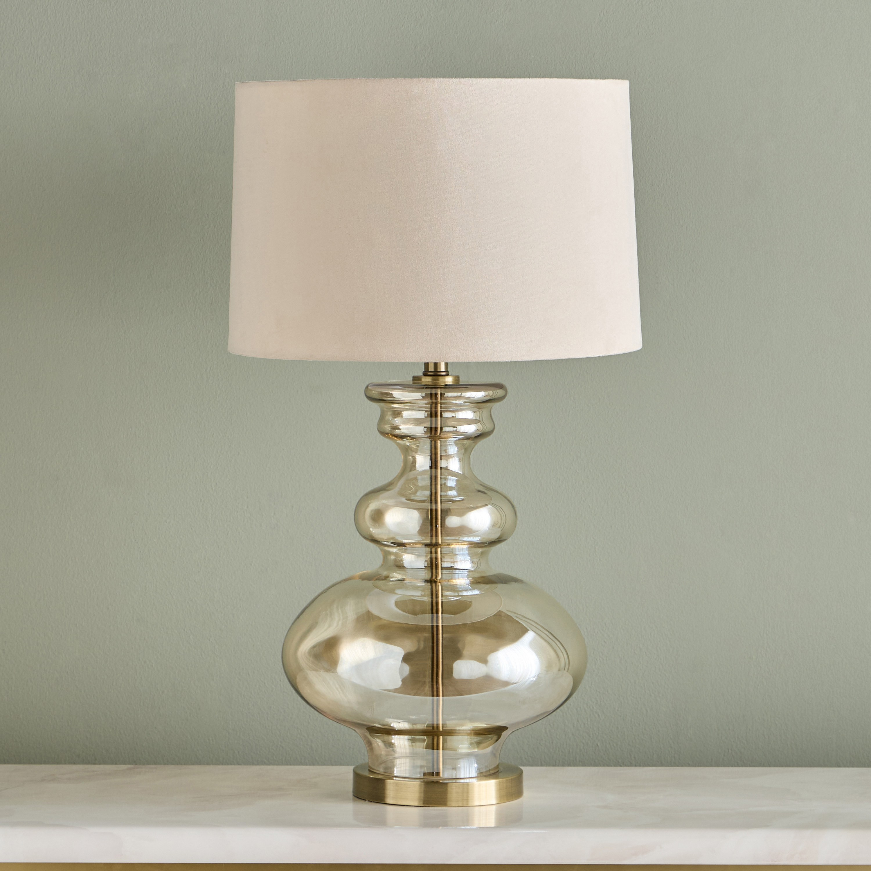 Aurora Glass Table Lamp - 74 cm-household-lighting-tableanddesklamps-image-1