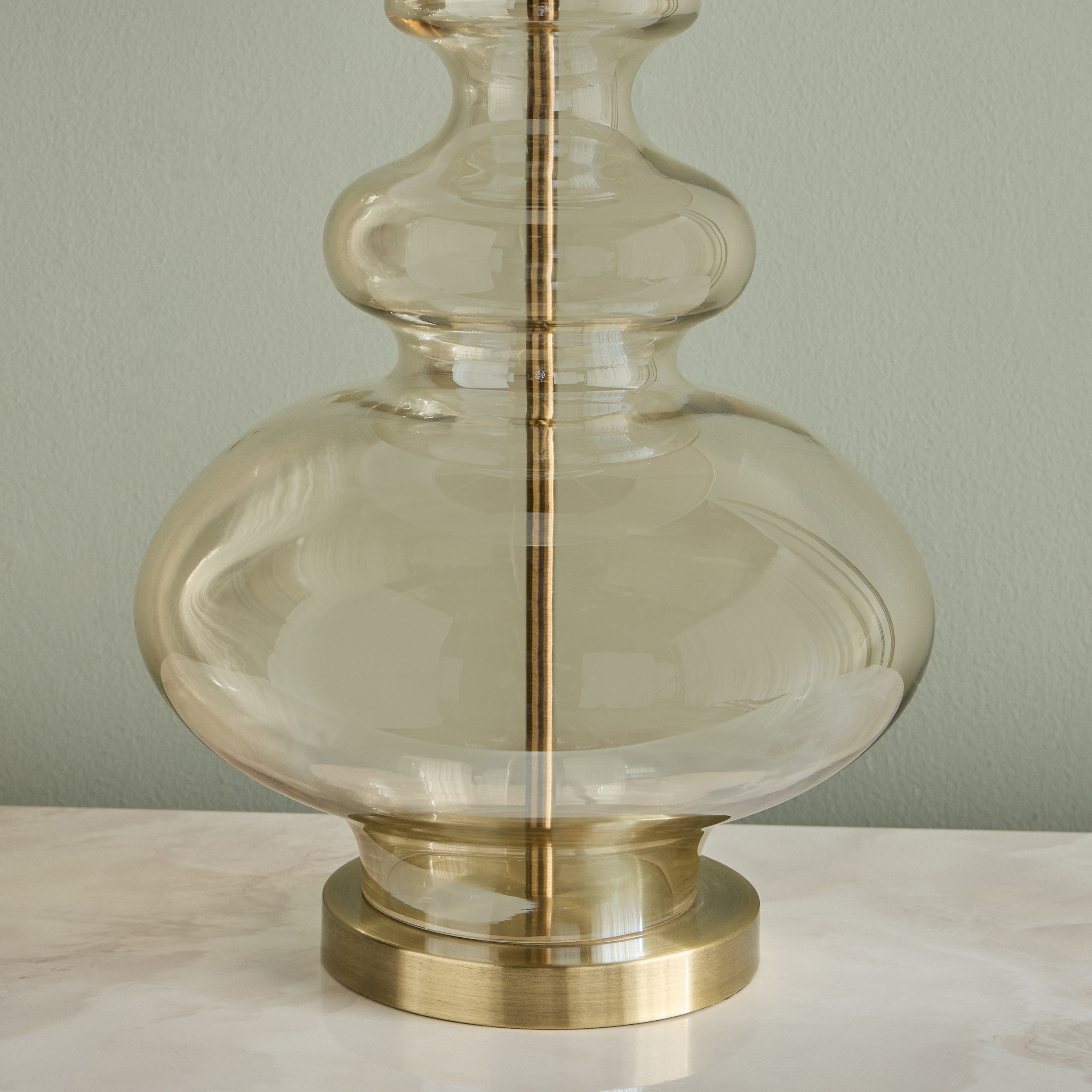 Aurora Glass Table Lamp - 74 cm-household-lighting-tableanddesklamps-image-4