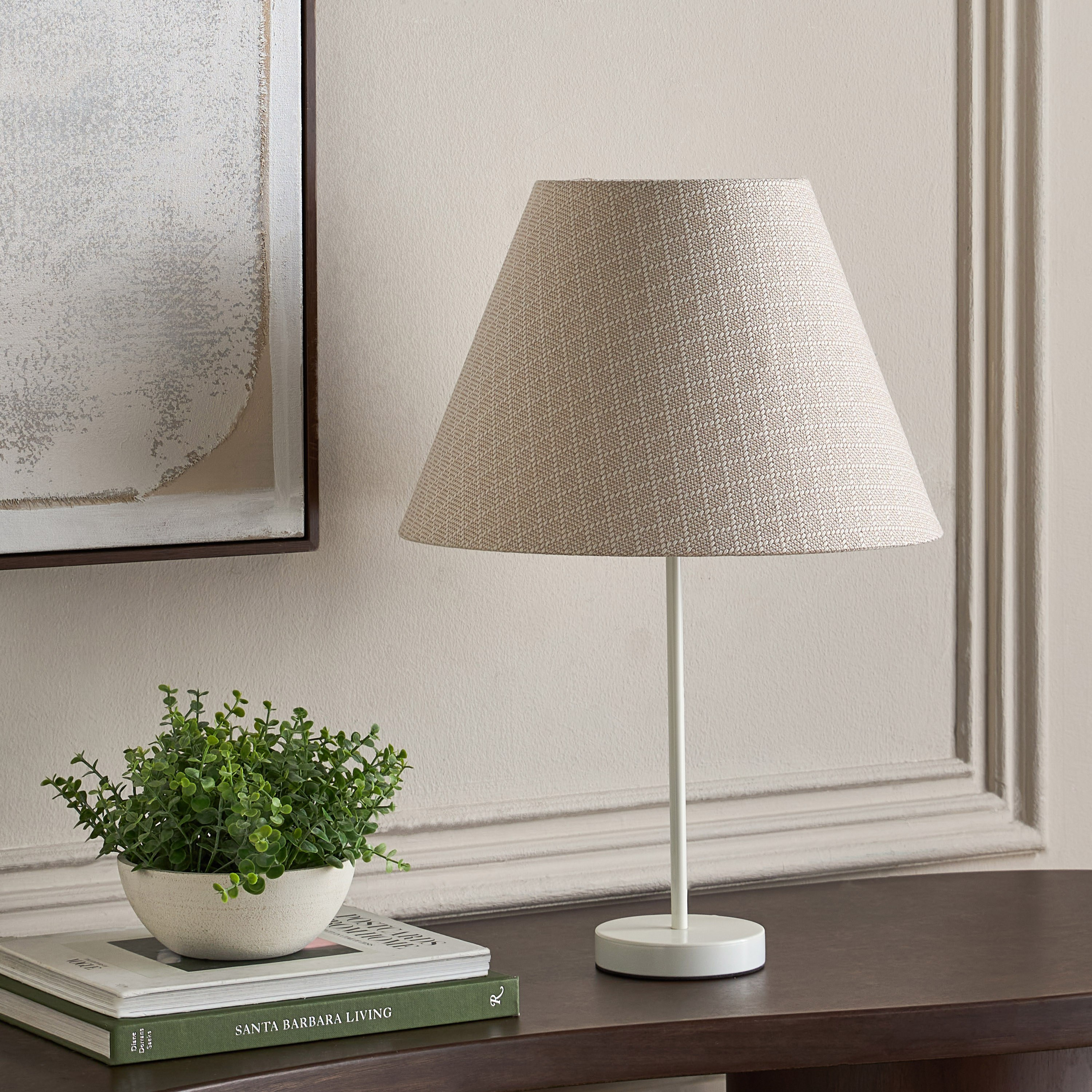 Mix & Match Linen Table Lamp Shade - 27 cm-household-lighting-tableanddesklamps-image-4
