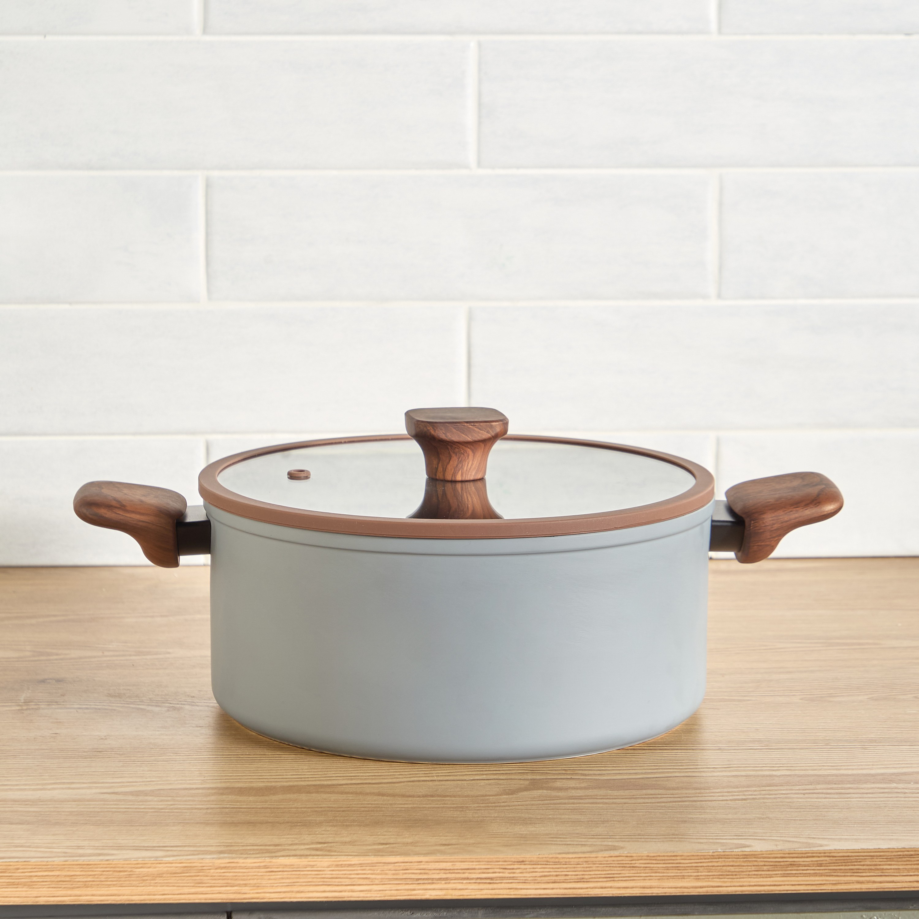 Sidra Forged Aluminium Casserole with Lid - 4.7 L-household-kitchen-cookware-potsandpans-image-1