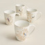 طقم مجات من الخزف الصيني 4 قطع - كورتيارد - 320 مل-household-dining-teaandcoffee-teaandcoffeesets-image-4
