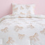 Zaina Golden Bow Cotton Printed 2-Piece Full Comforter Set - 160x220 cm-kids-beddingandwindows-bedding-comforters-image-2