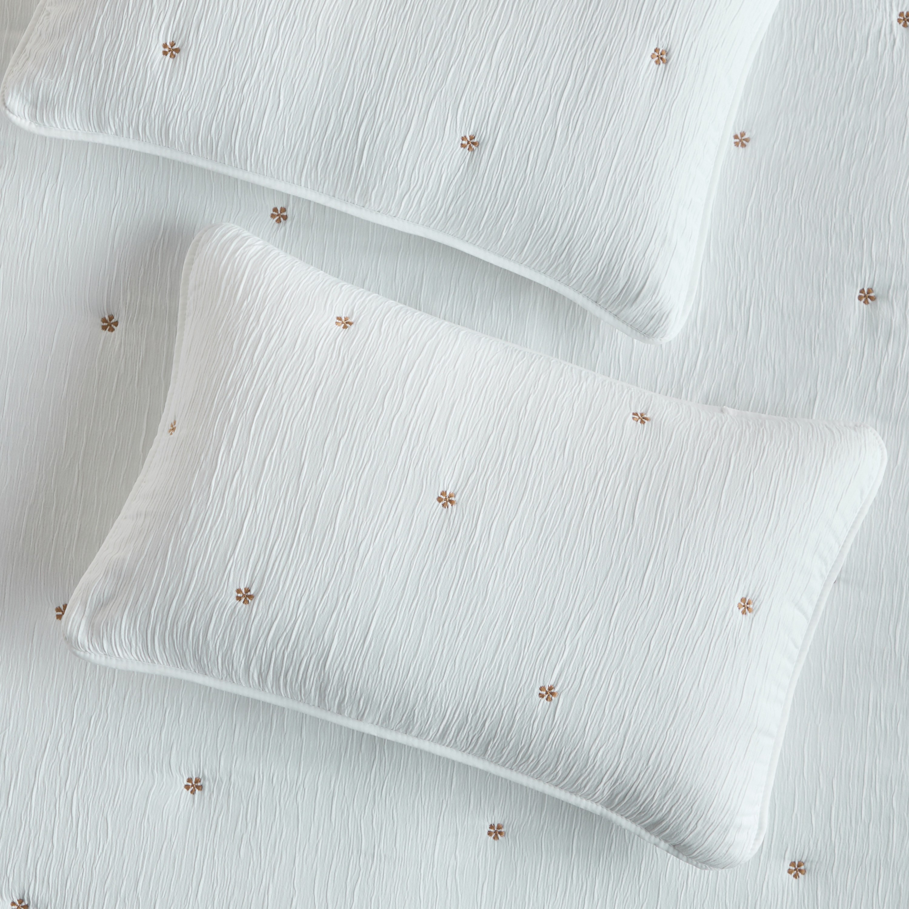 Bark Wrinkle Embroidered 3-Piece Super King Bedspread Set - 240x260 cm-household-bedding-comfortersandbedspreads-bedspreads-image-3
