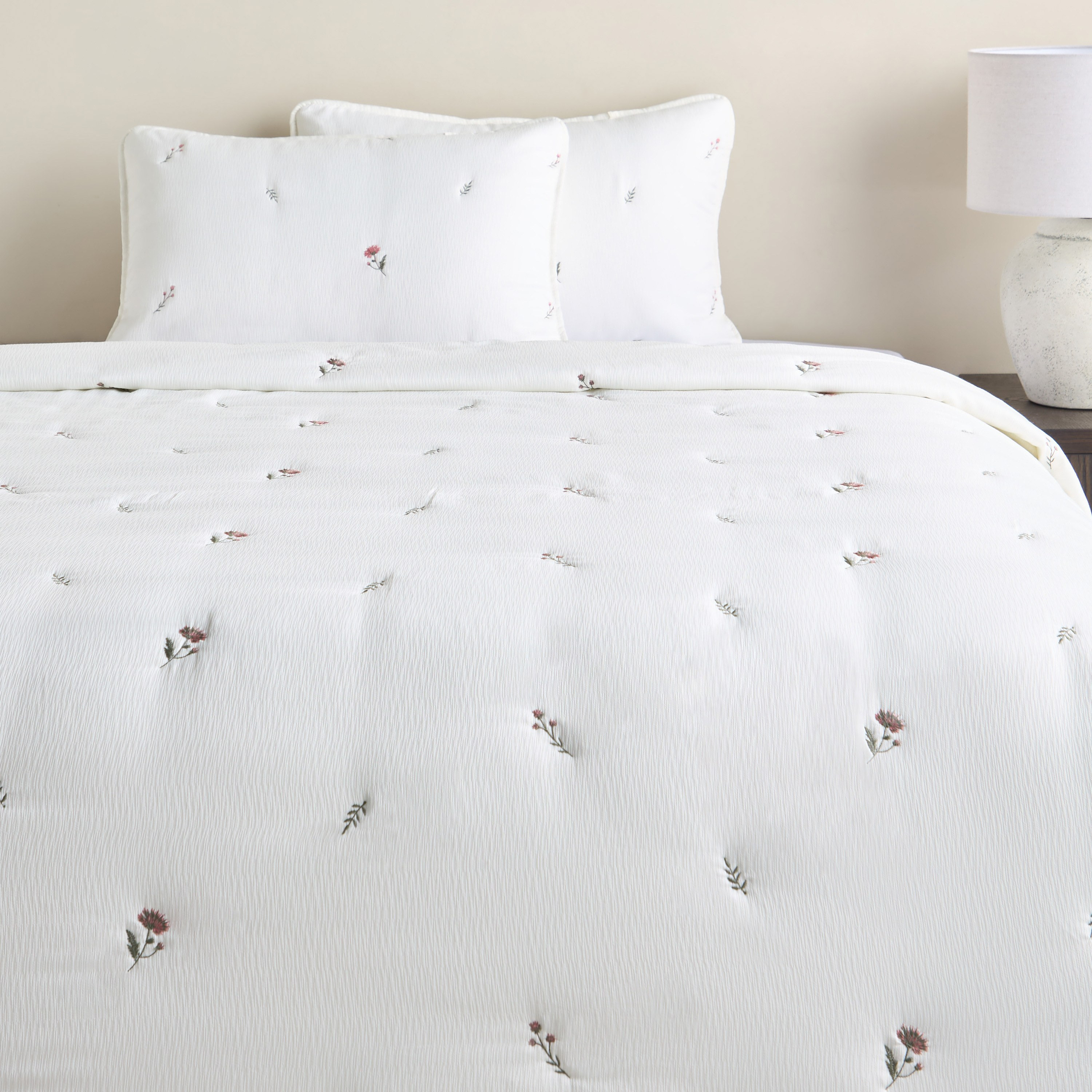 Jose Jacquard Embroidered 3-Piece Super King Bedspread Set - 240x260 cm-household-bedding-comfortersandbedspreads-bedspreads-image-2