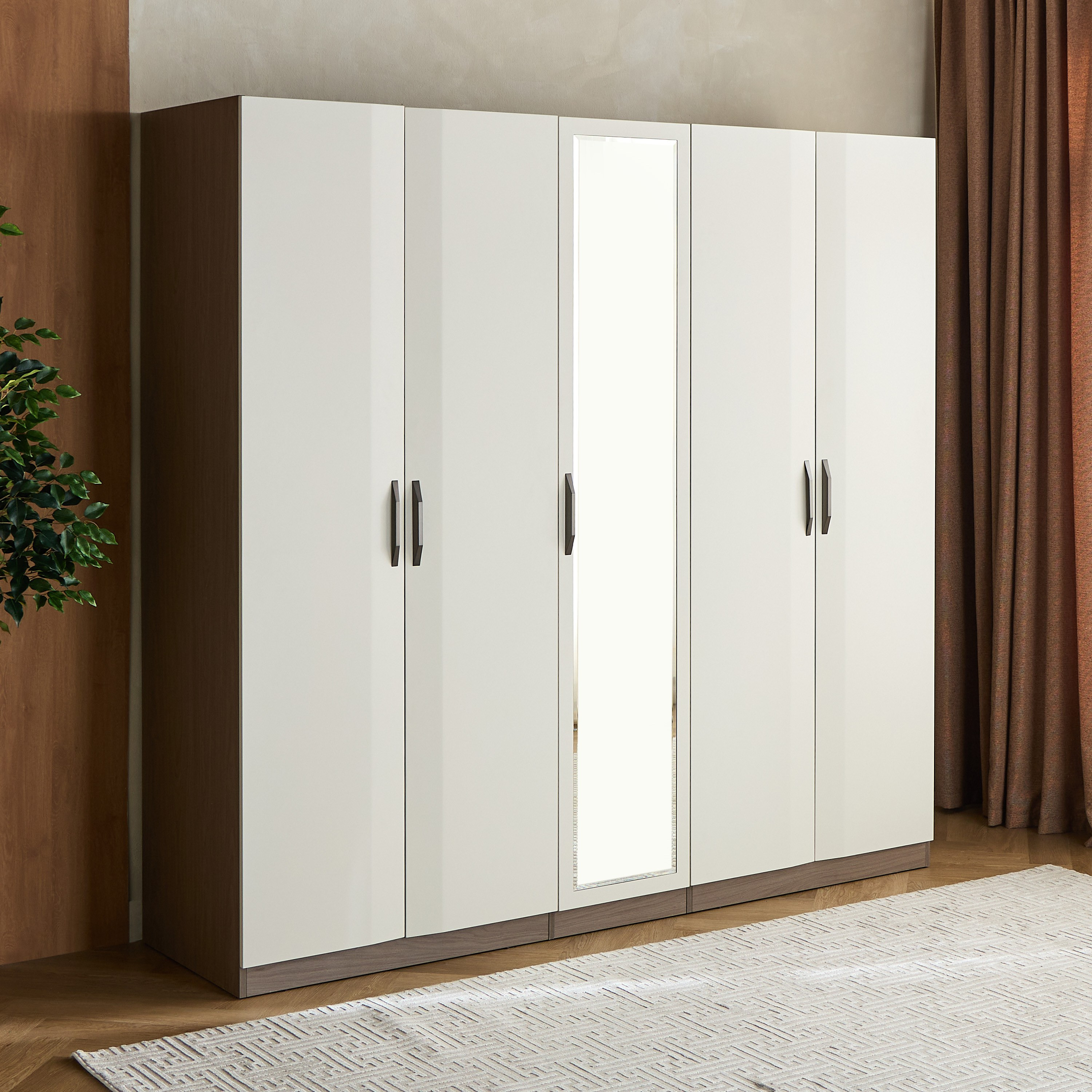 Astro 5-Door Wardrobe with Drawer