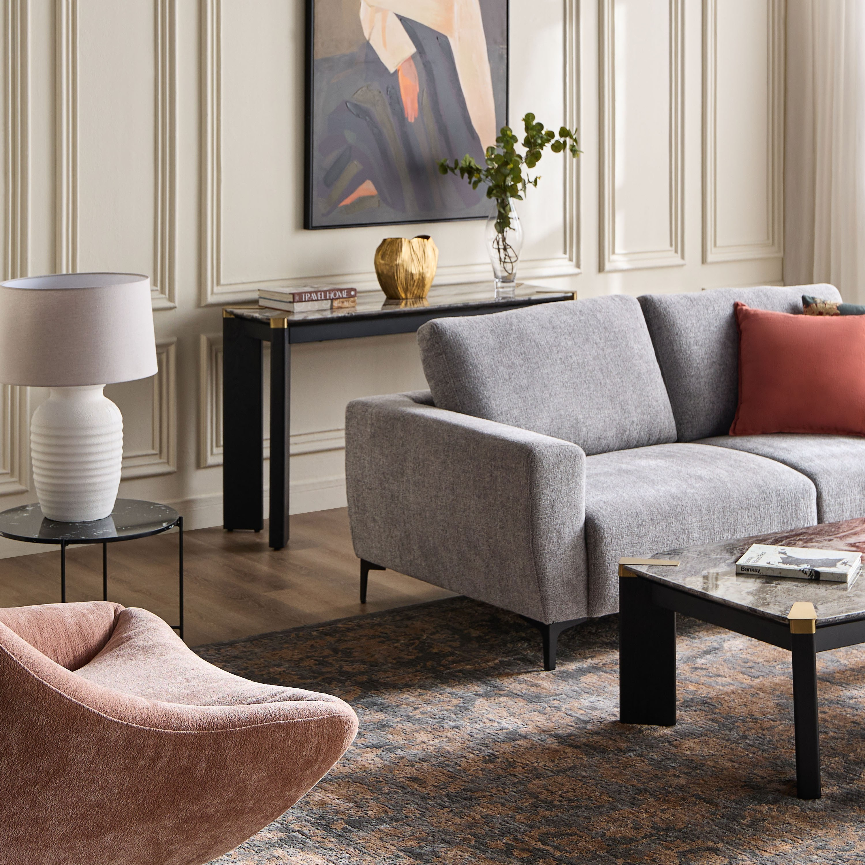 طاولة جانبية بسطح رخام - أفيلا - قصيرة-furniture-livingroom-sideandendtables-image-5