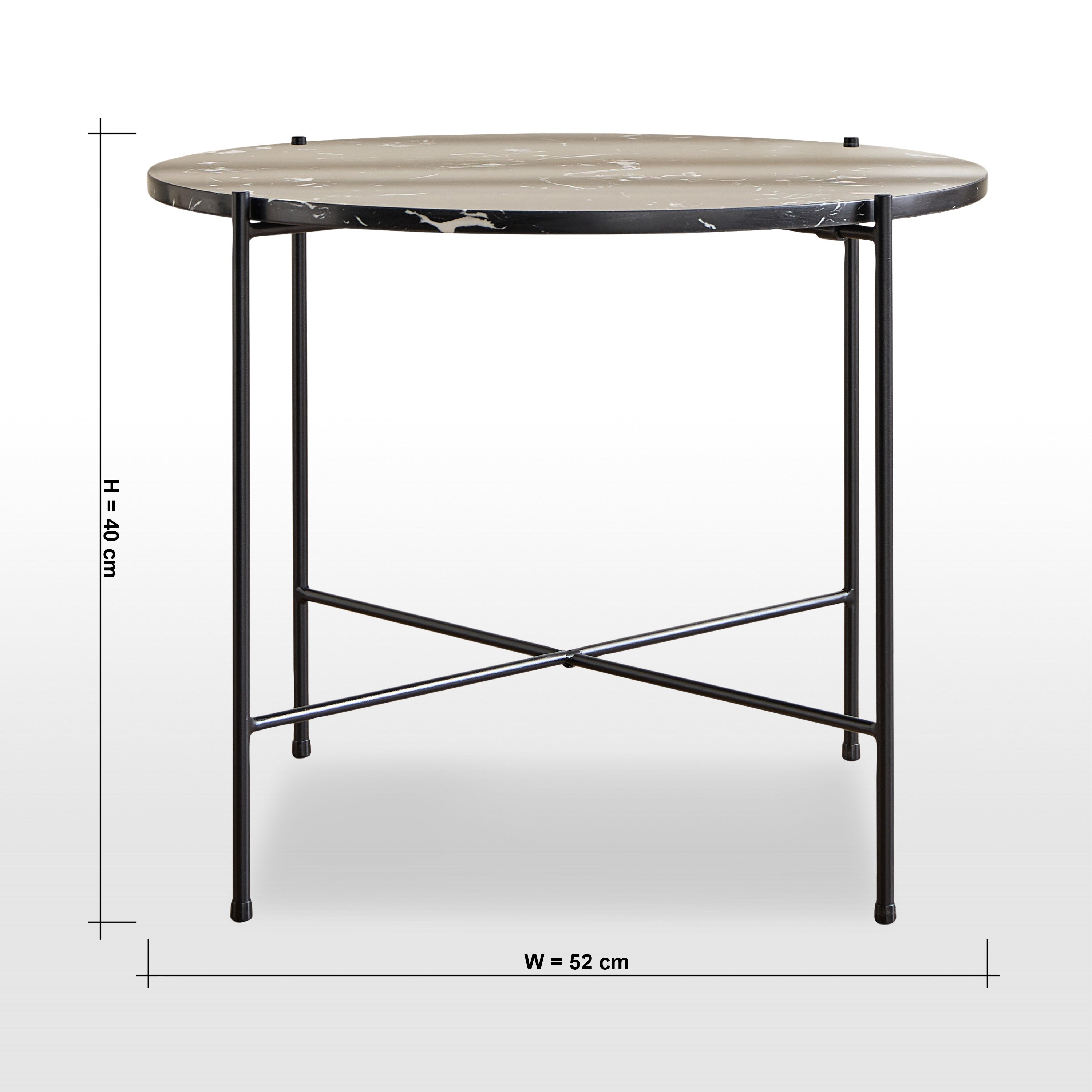 طاولة جانبية بسطح رخام - أفيلا - قصيرة-furniture-livingroom-sideandendtables-image-6