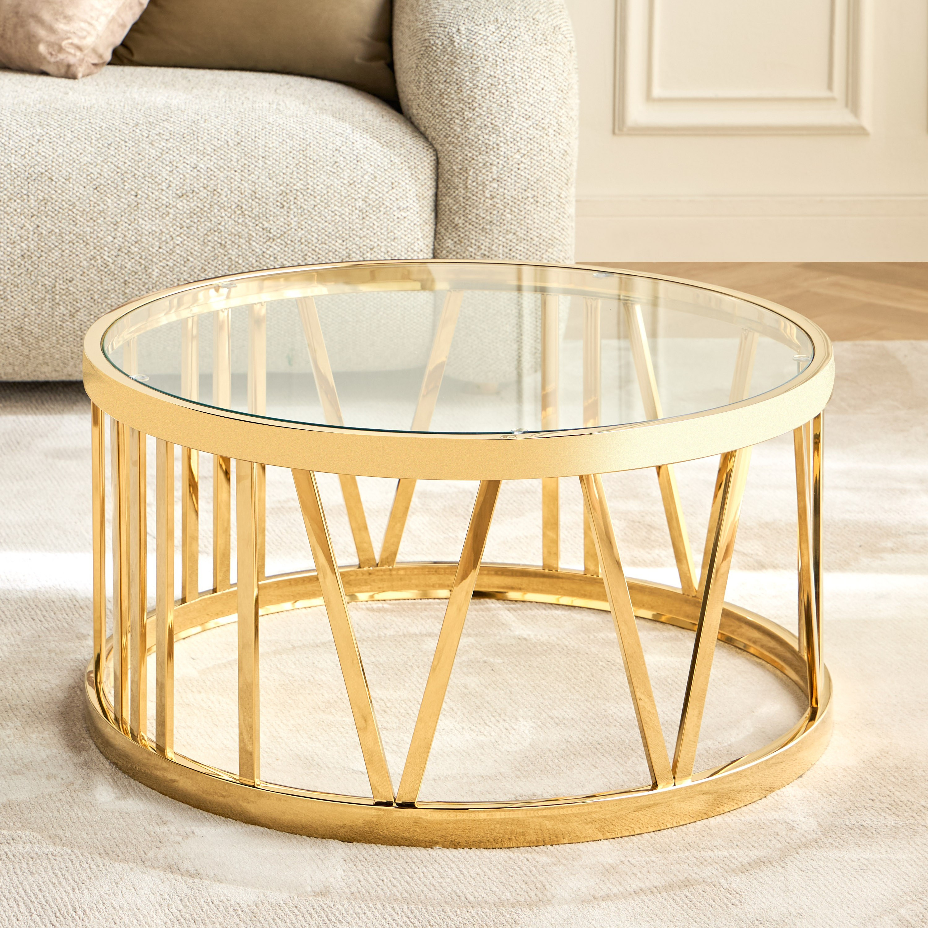 طاولة قهوة بسطح زجاج - بارتون-furniture-livingroom-coffeetables-image-1