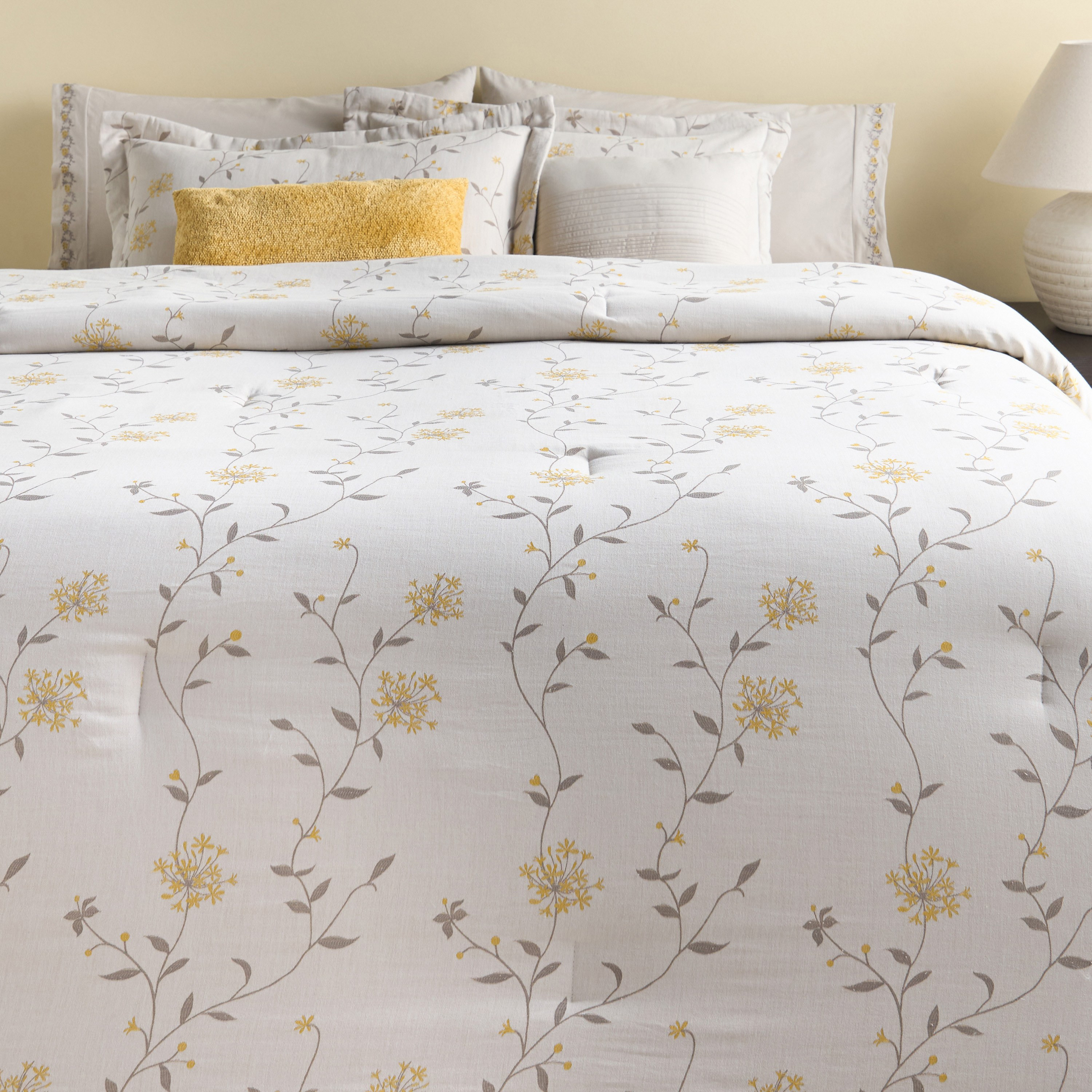 طقم لحاف وشرشف سوبر كينج 8 قطع جاكار قطن - كيريما - 240x260 سم-household-bedding-comfortersandbedspreads-bedinabag-image-2