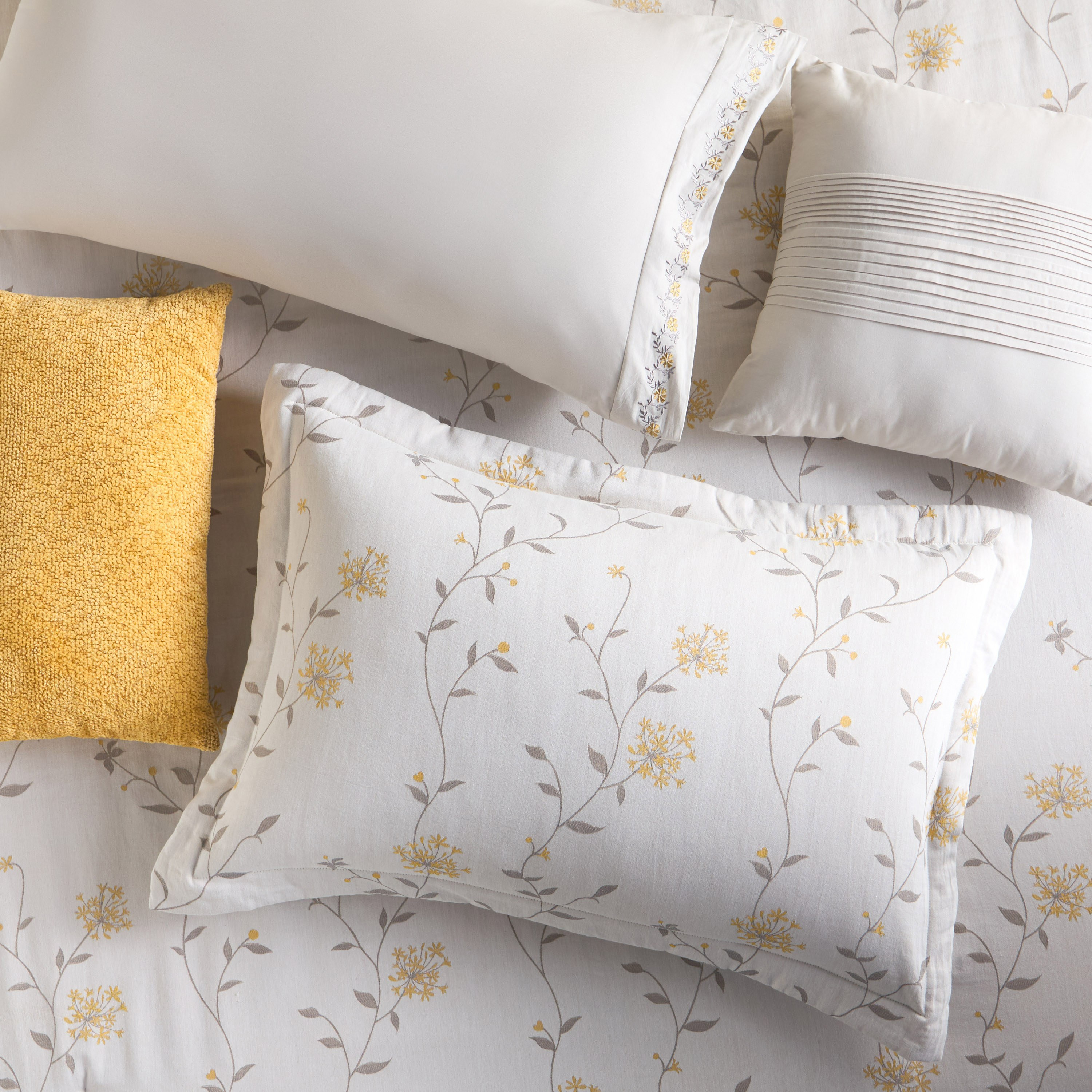 طقم لحاف وشرشف سوبر كينج 8 قطع جاكار قطن - كيريما - 240x260 سم-household-bedding-comfortersandbedspreads-bedinabag-image-3