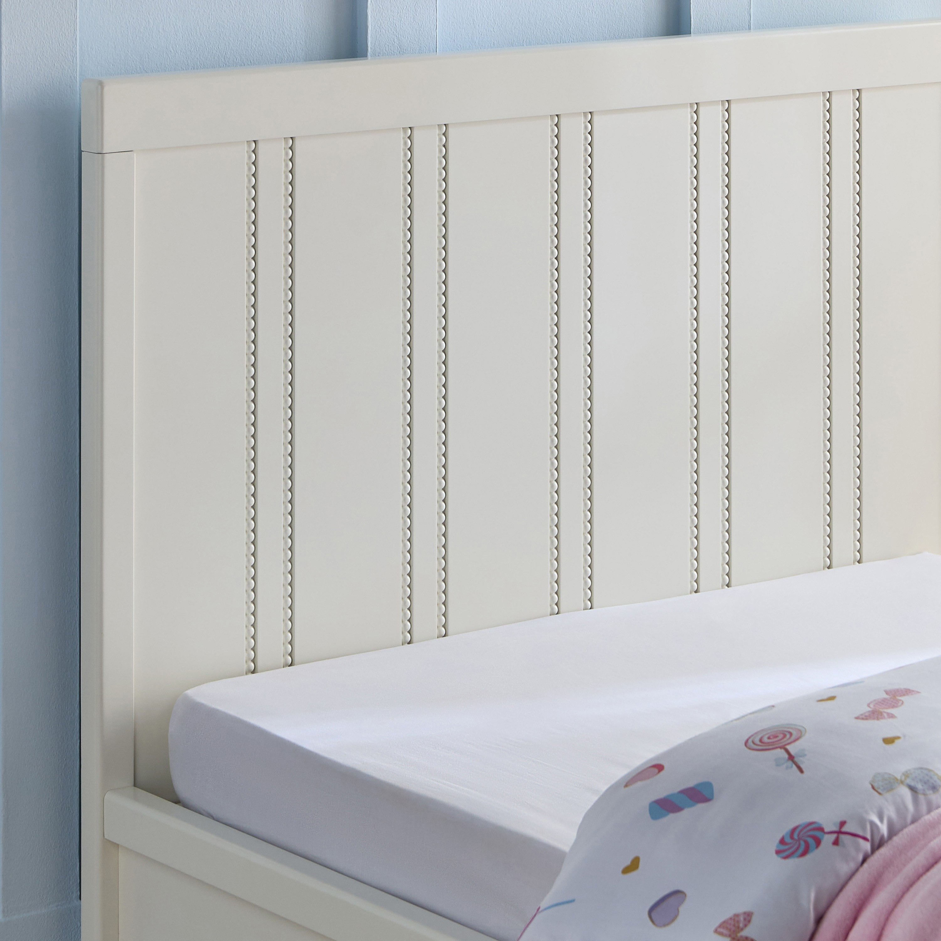 Layla Single Bed with Drawer Storage - 120x200 cm-babyandkids-kidsbeds-singlebeds-image-3