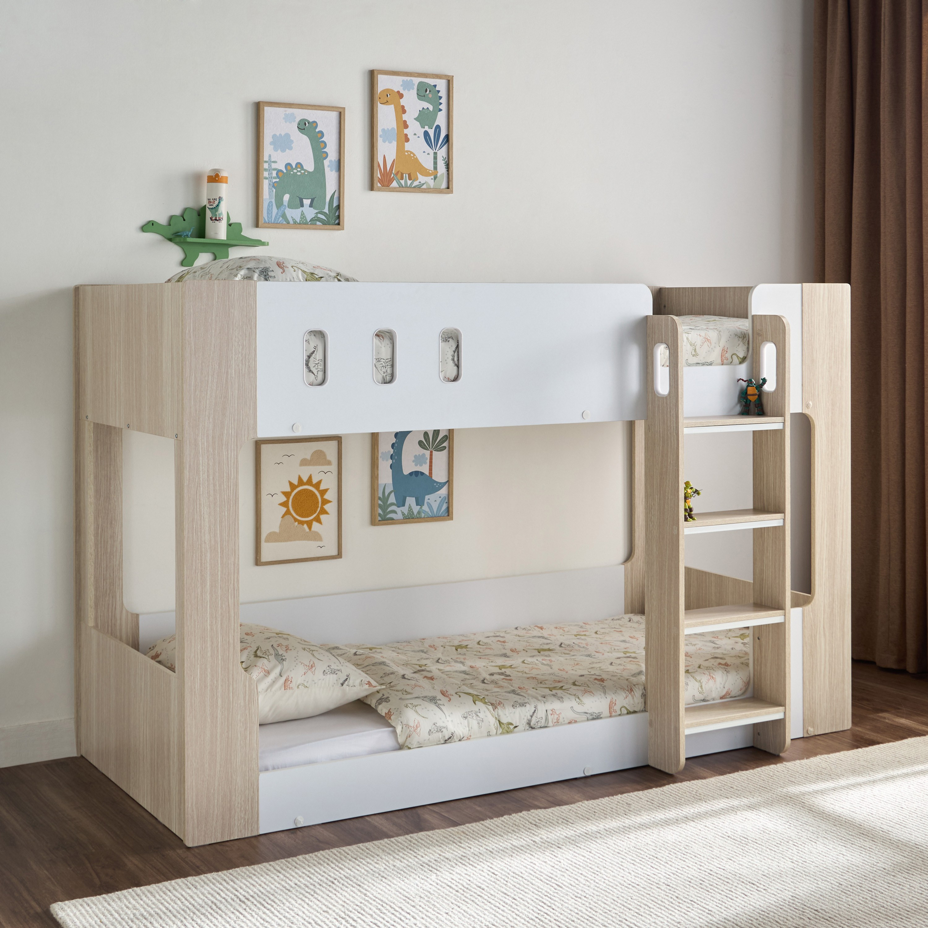 سرير بونك فردي - دانييل - 90x200 سم-babyandkids-kidsbeds-bunkandloftbeds-image-1