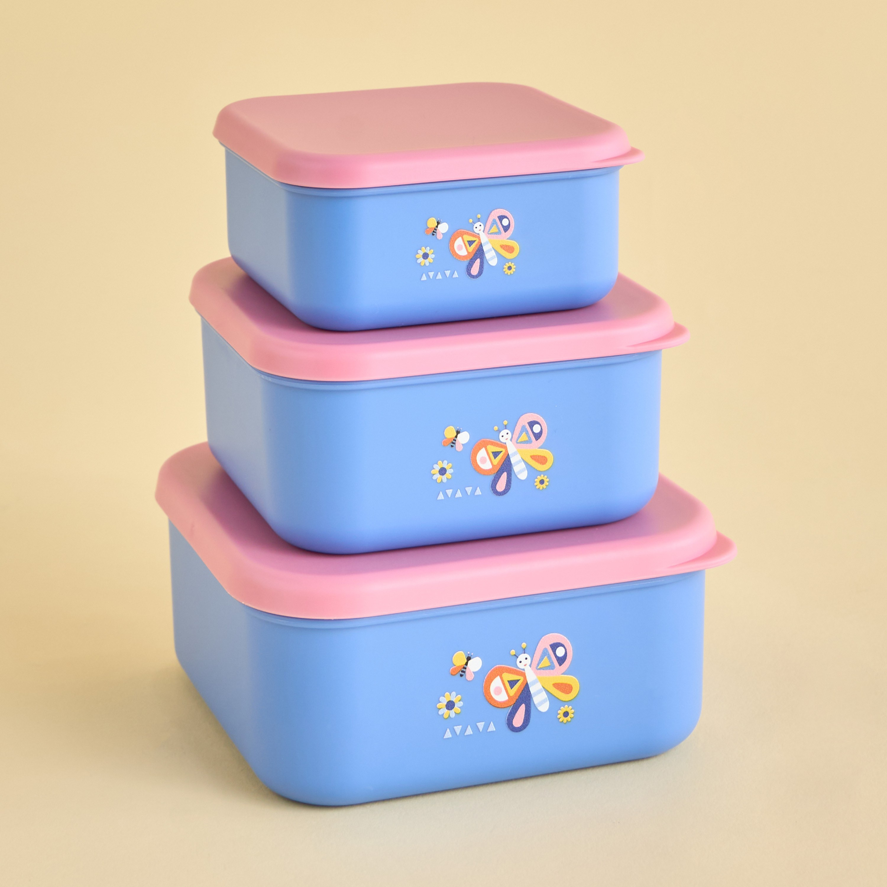 طقم صناديق غداء 3 قطع - ماسي-babyandkids-eatanddrink-lunchboxesandbags-image-1