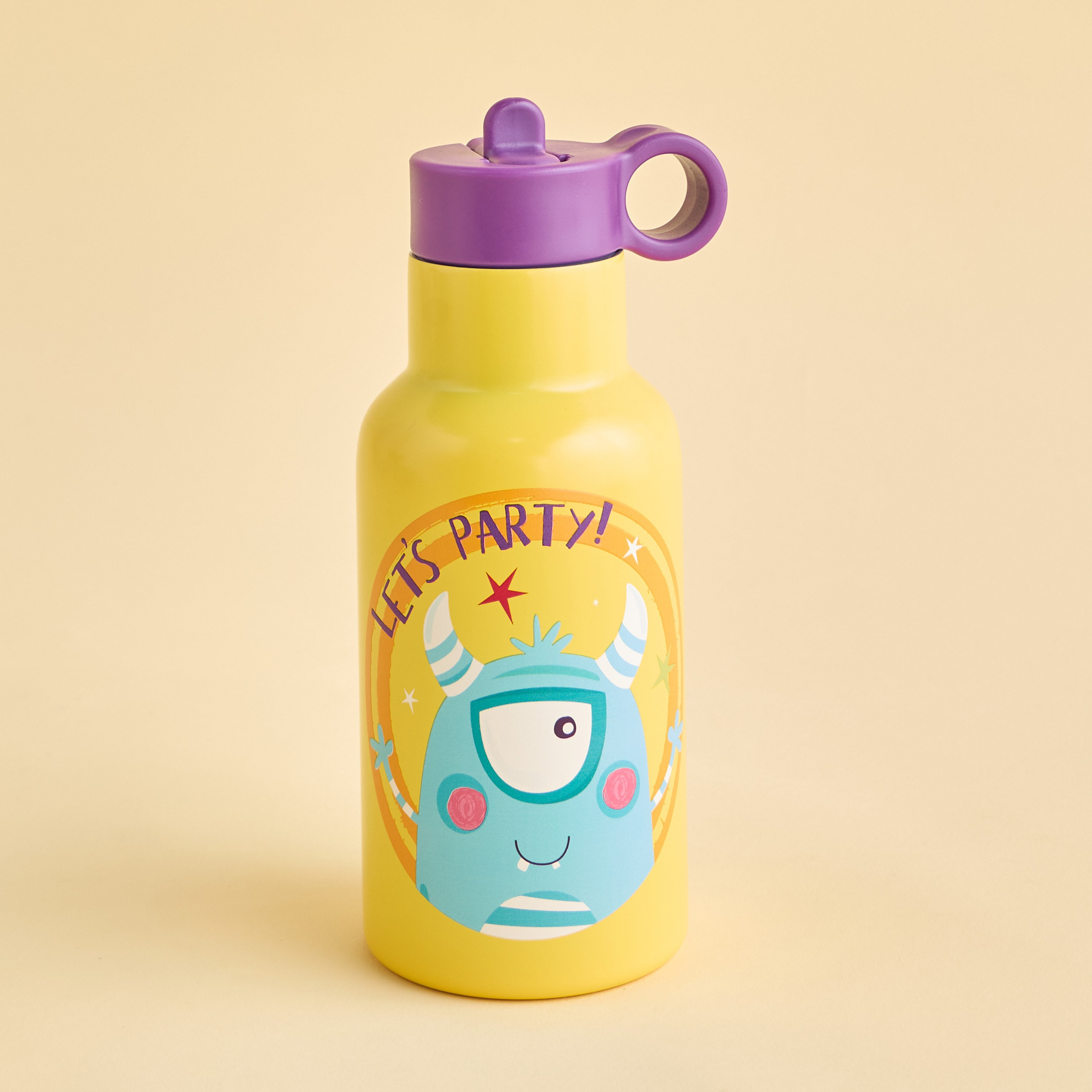 Burt Monster Double Wall Stainless Steel Bottle - 350 ml-babyandkids-eatanddrink-waterbottles-image-1