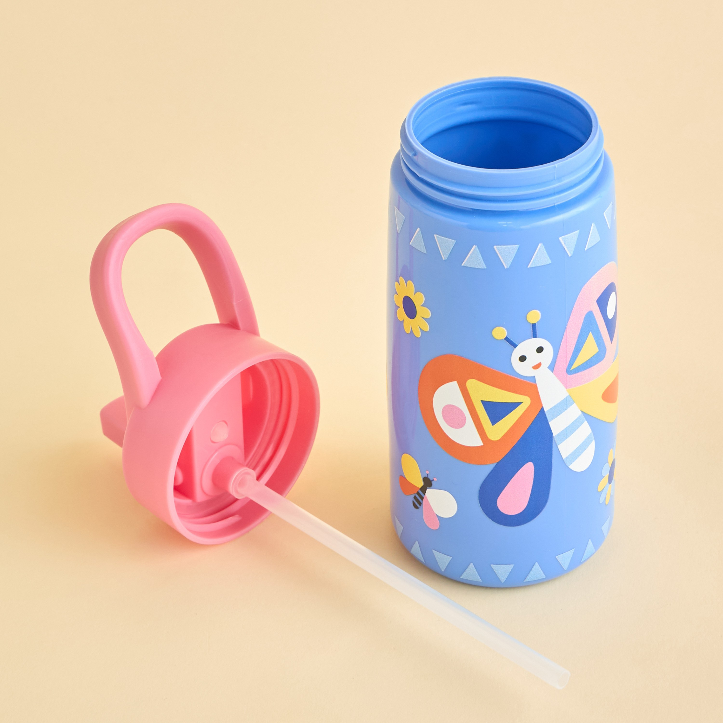 Macie Butterfly Bottle - 470 ml-babyandkids-eatanddrink-waterbottles-image-2