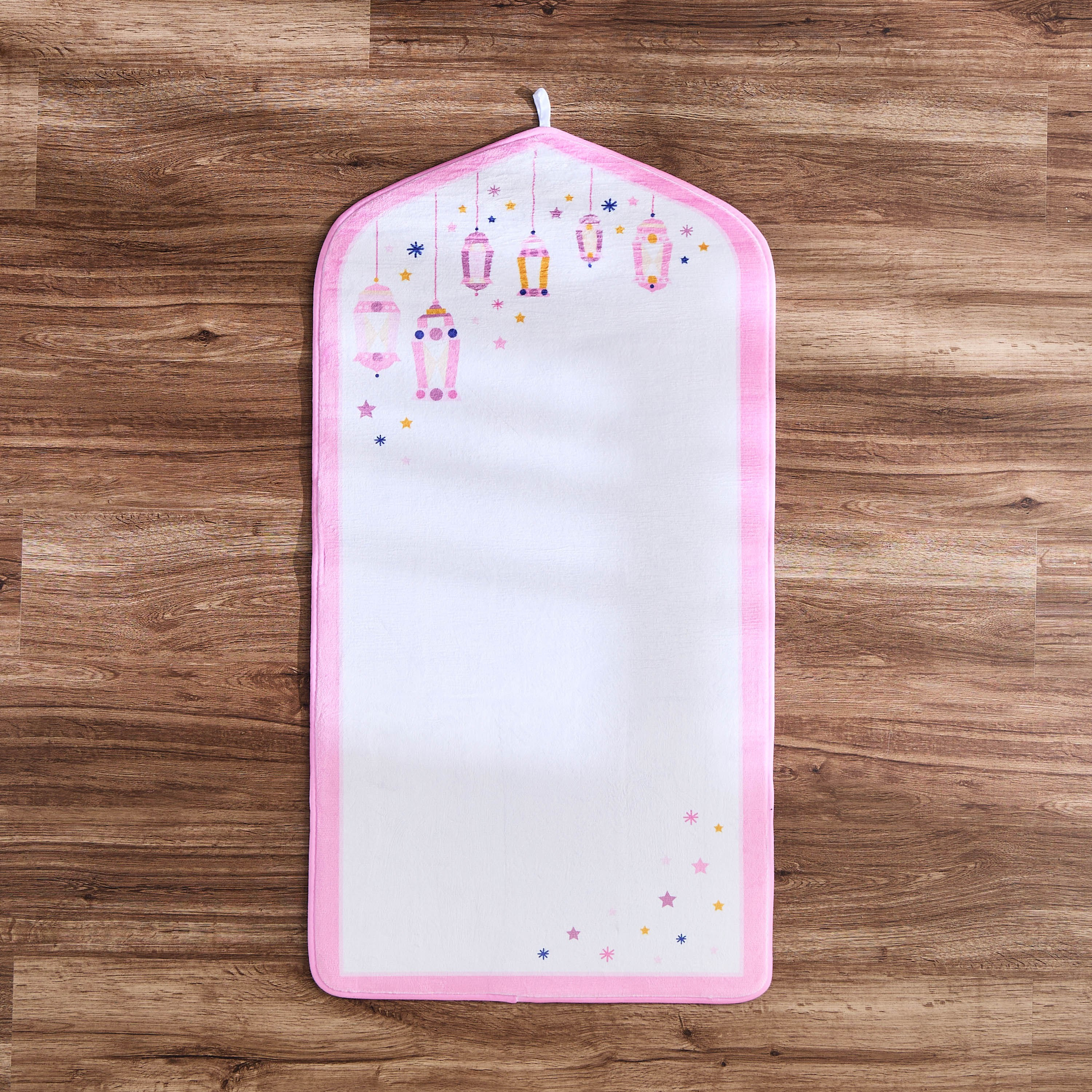 سجادة صلاة بتصميم فانوس - نور - 55x110 سم-babyandkids-rugsandcarpets-playmats-image-1