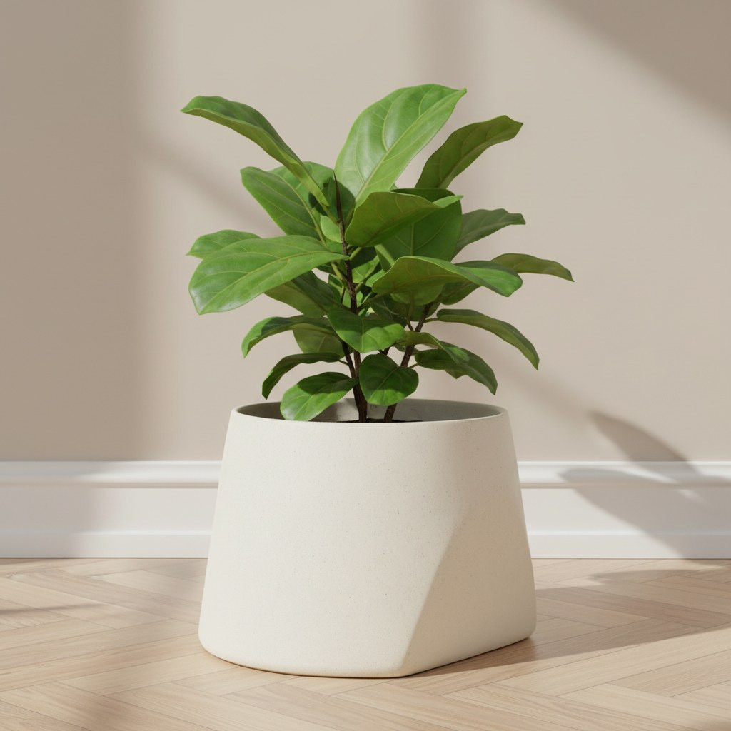 Salbe Sliced Ceramic Planter - 18 cm-household-gardenandoutdoor-potsandplanters-planters-image-1