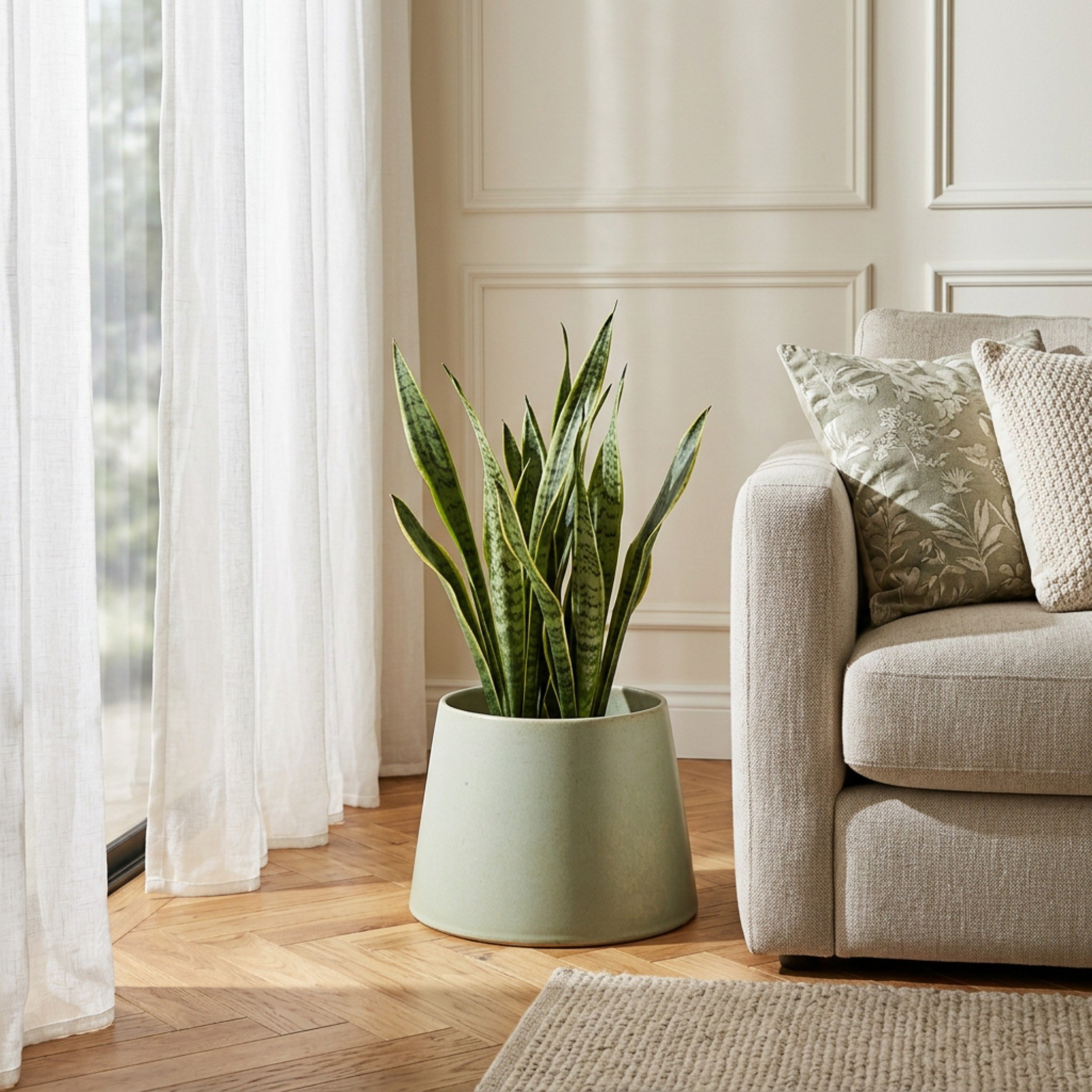 Salbe Sliced Ceramic Planter - 18 cm-household-gardenandoutdoor-potsandplanters-planters-image-4