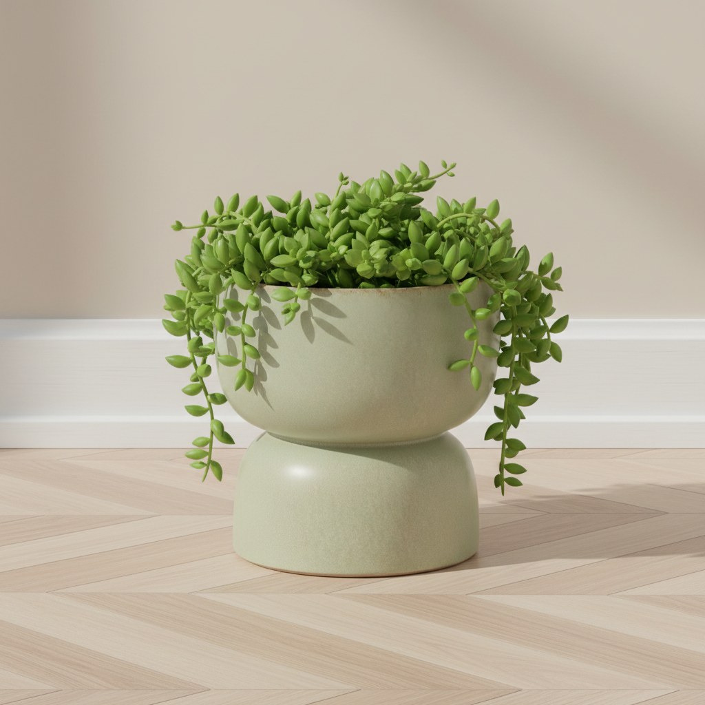 Salbe Double Ceramic Planter - 25 cm-household-gardenandoutdoor-potsandplanters-planters-image-1