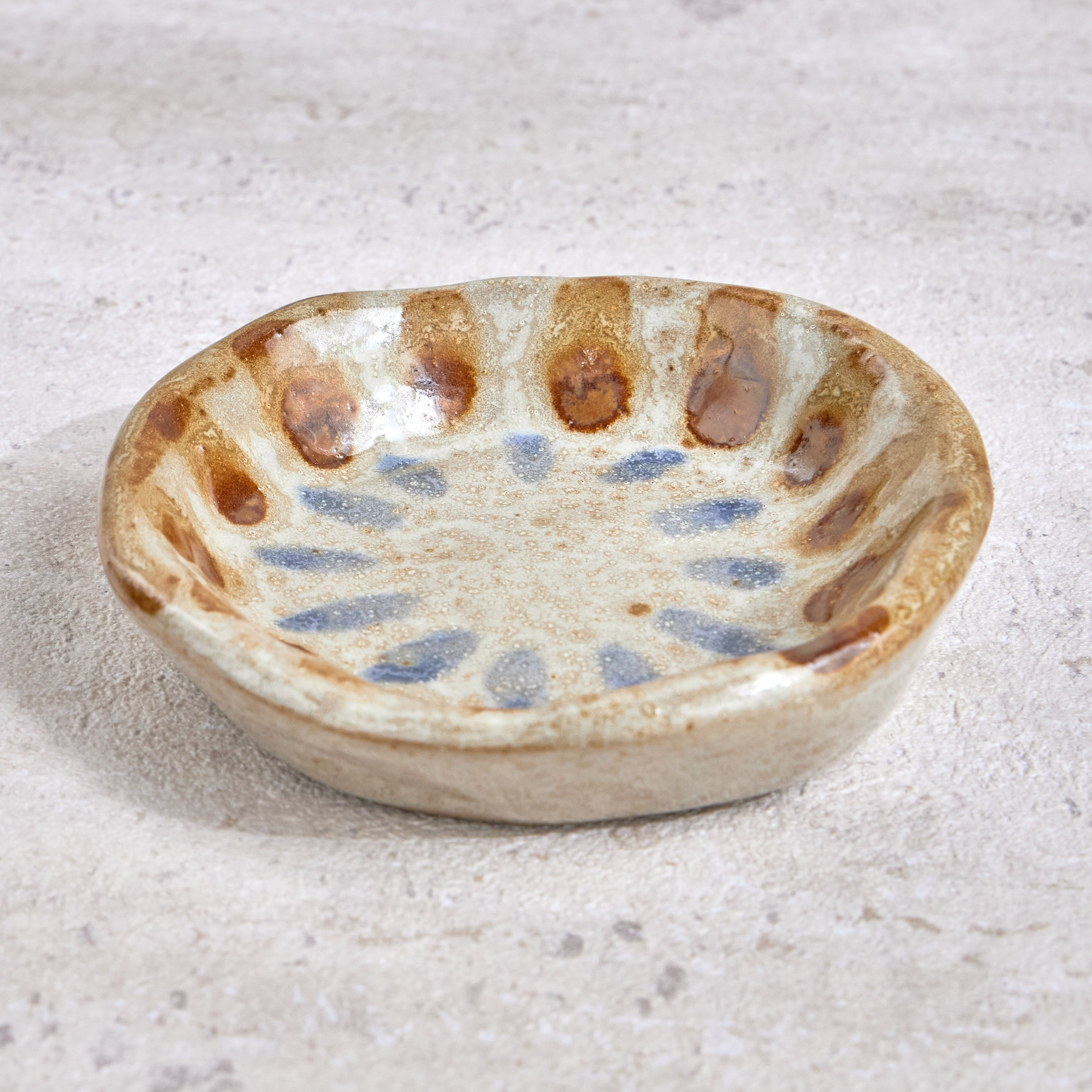 وعاء تغميس خزف حجري - أسول - 8 سم-household-dining-dinnerware-bowls-image-1