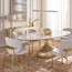 طاولة سفرة لـ8 مقاعد بسطح زجاج - زانيرا-furniture-diningroom-diningtables-image-2