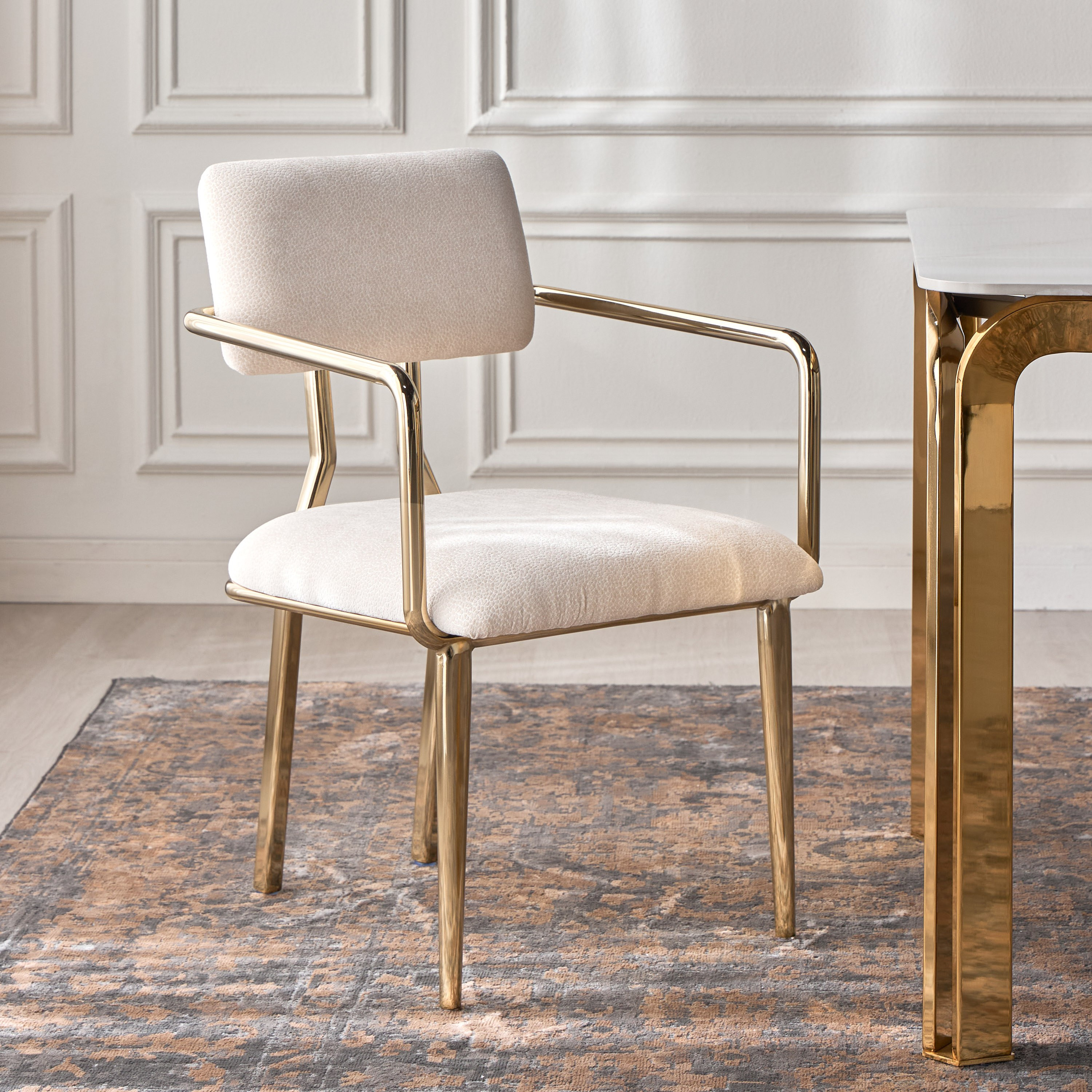 Sahar Fabric Dining Chair