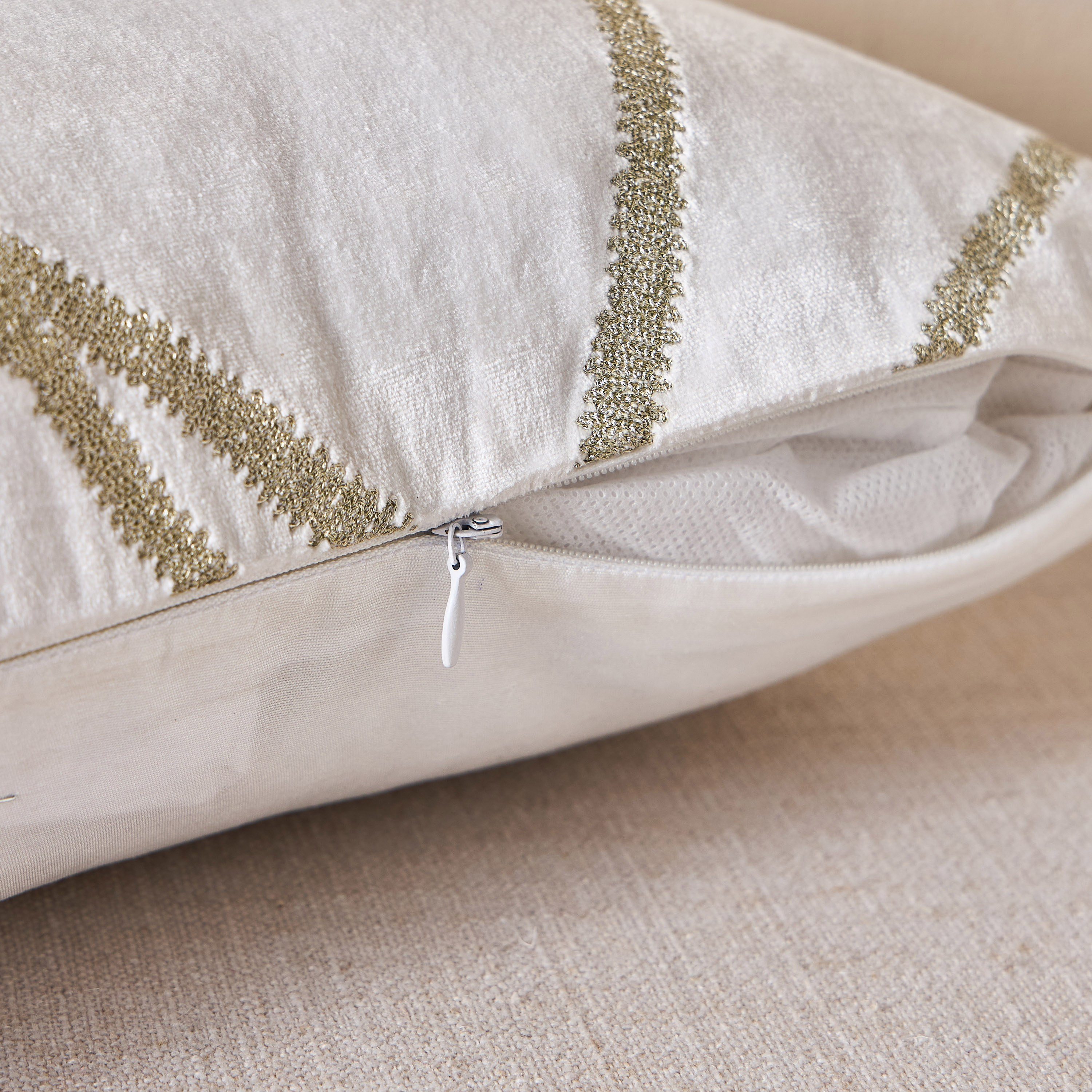 Fanous Embroidered Cushion Cover - 30x50 cm-household-cushionsandthrows-cushioncovers-image-7