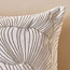Lotus Leaf Applique Filled Cushion - 50x50 cm-household-cushionsandthrows-filledcushions-decorativecushions-image-2
