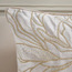 Lotus Leaves Beaded Filled Cushion - 50x50 cm-household-cushionsandthrows-filledcushions-decorativecushions-image-2