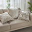 Lotus Waterdall Embellished Filled Cushion - 50x50 cm-household-cushionsandthrows-filledcushions-decorativecushions-image-4