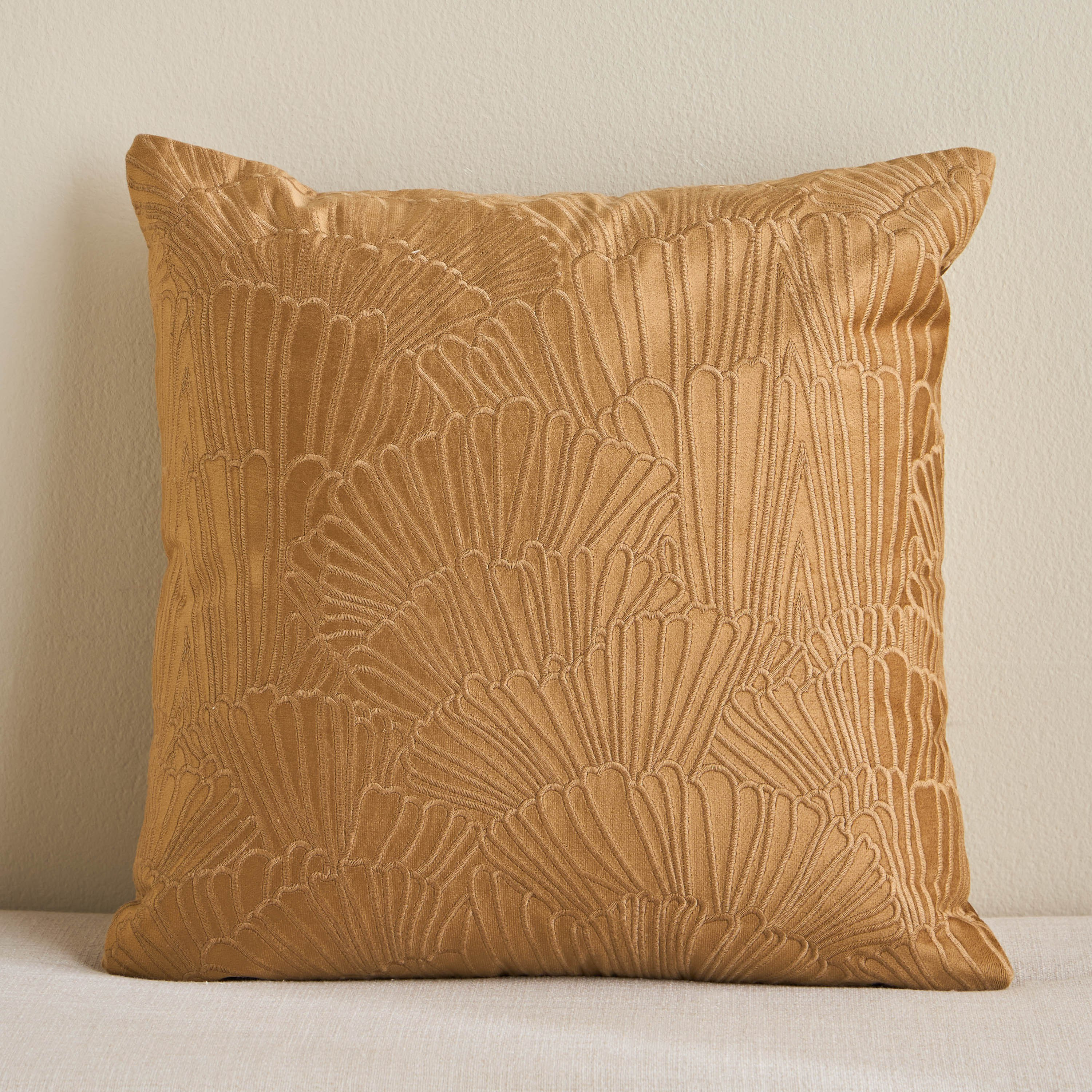 Awraq Embroidered Cushion Cover - 50x50 cm-household-cushionsandthrows-cushioncovers-image-1
