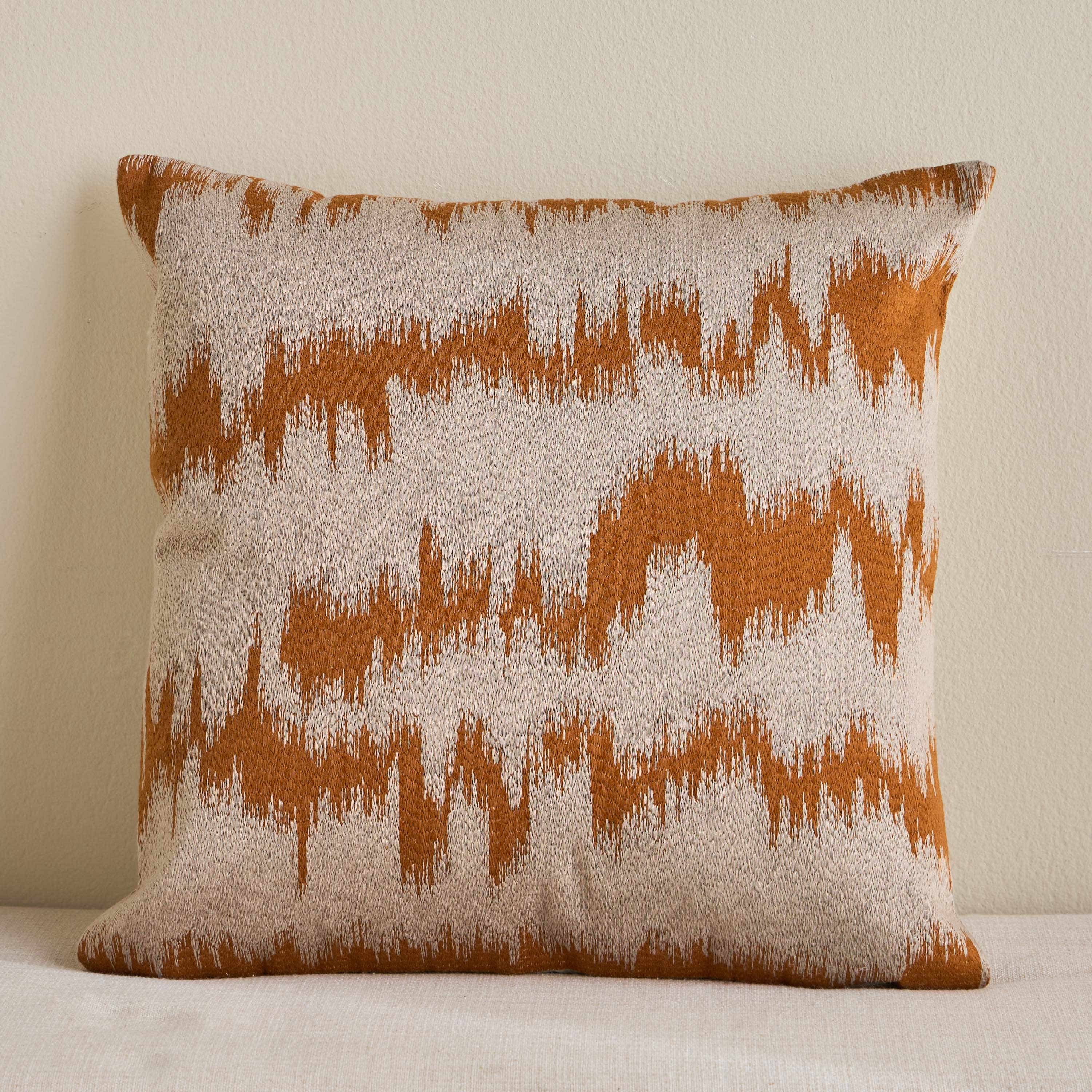 Dahab Abstract Embroidered Cushion Cover - 50x50 cm-household-cushionsandthrows-cushioncovers-image-1