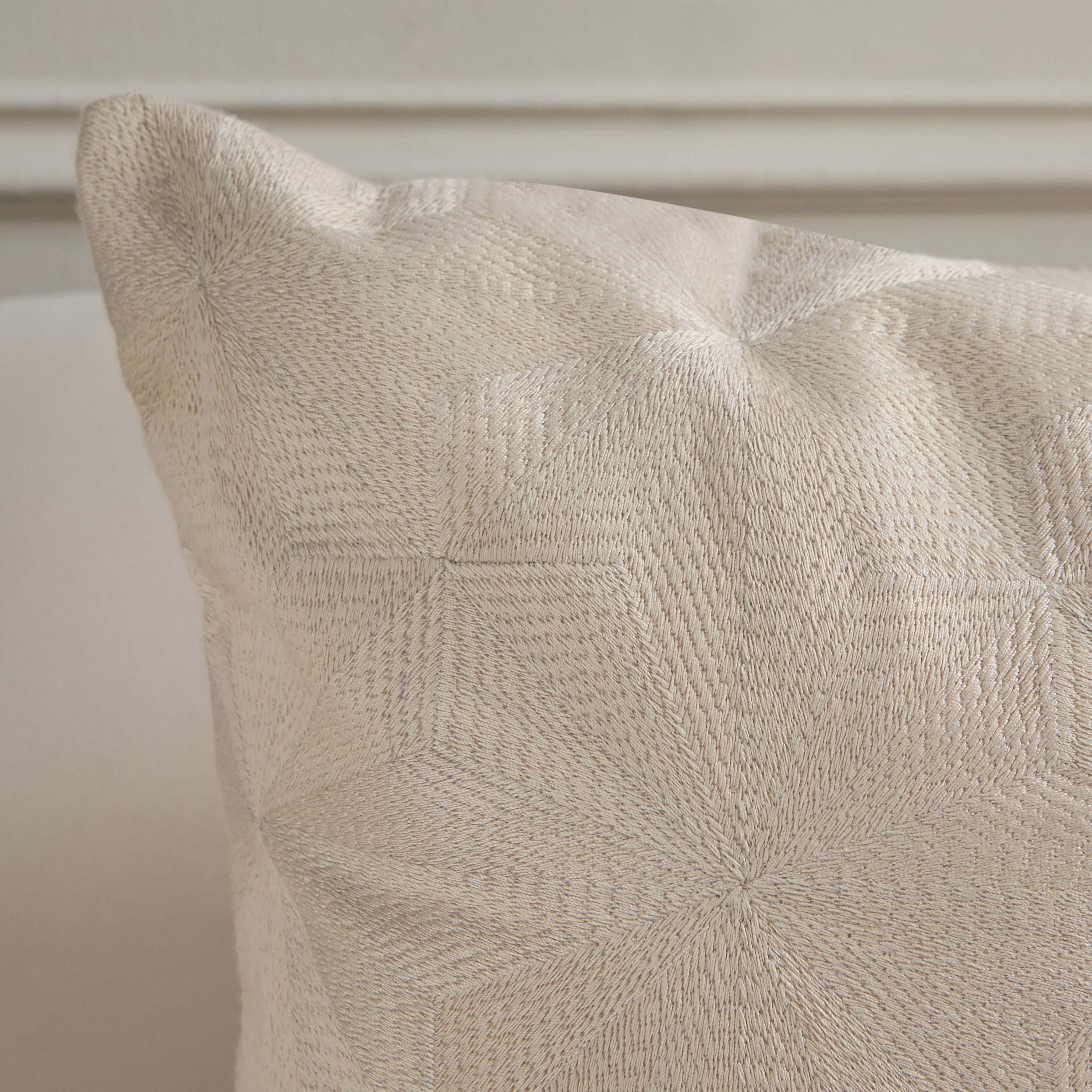 Roshan Embroidered Filled Cushion - 50x50 cm-household-cushionsandthrows-filledcushions-decorativecushions-image-6